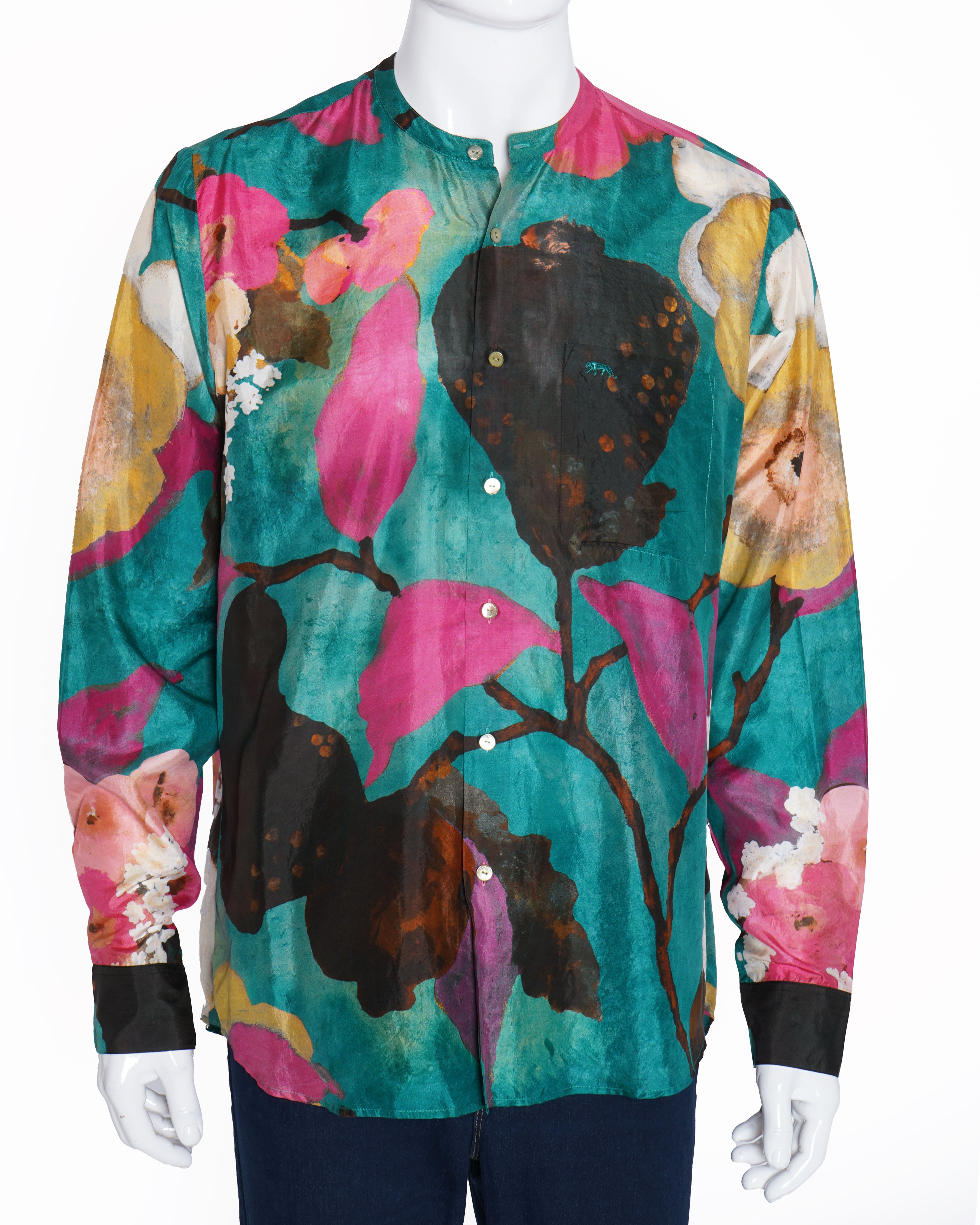 Sabyasachi 
Floral printed button down shirt (Unisex)
