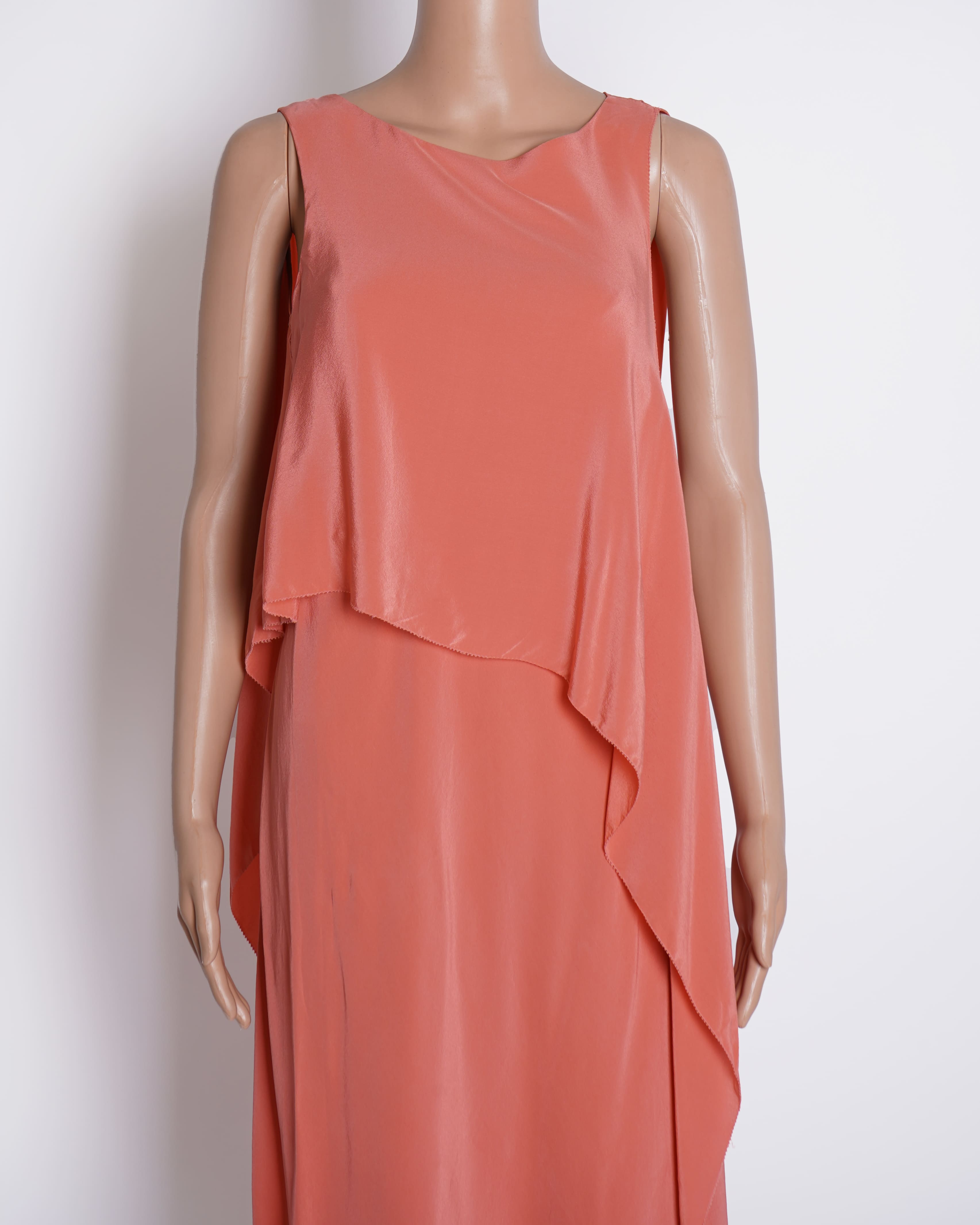 New All Dressed Up Musca Drape Goddess Dress