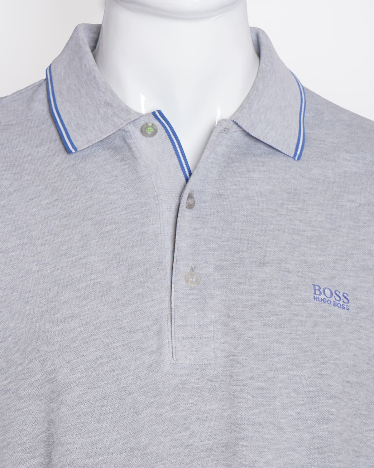 Hugo Boss Polo Men's Tshirt In Grey