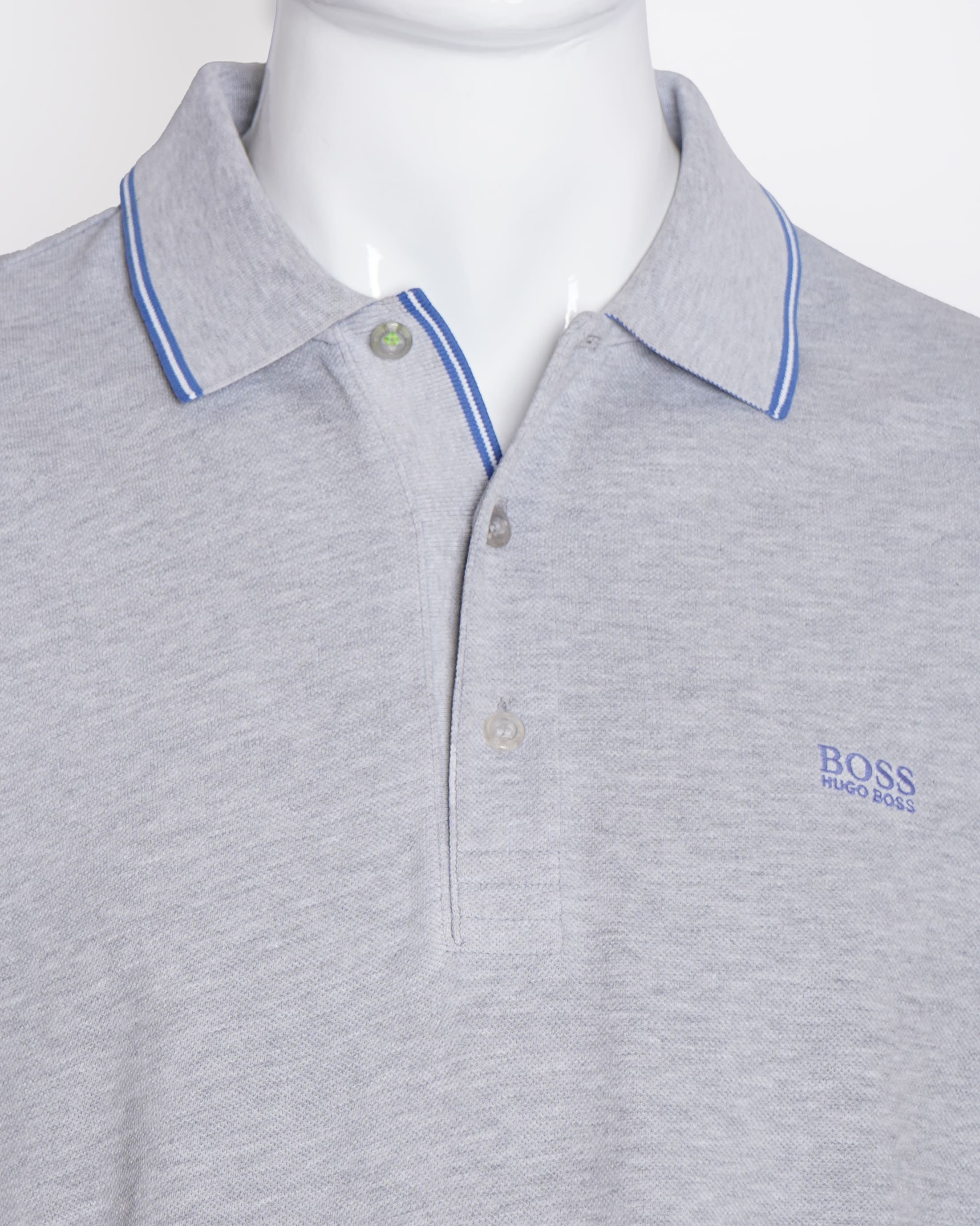 Hugo Boss Polo Men's Tshirt In Grey