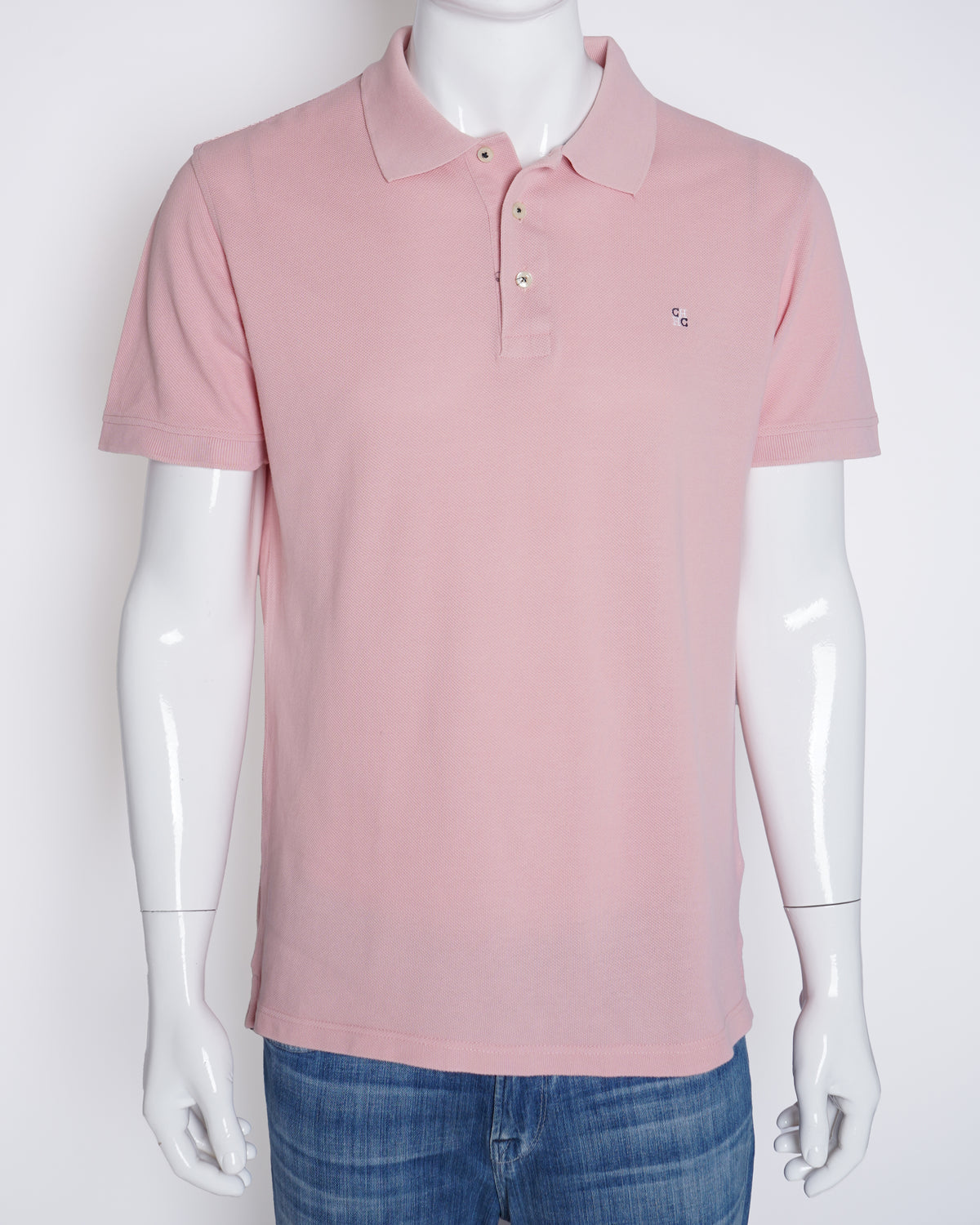 Carolina Herrera Polo Men's Tshirt In Light Pink
