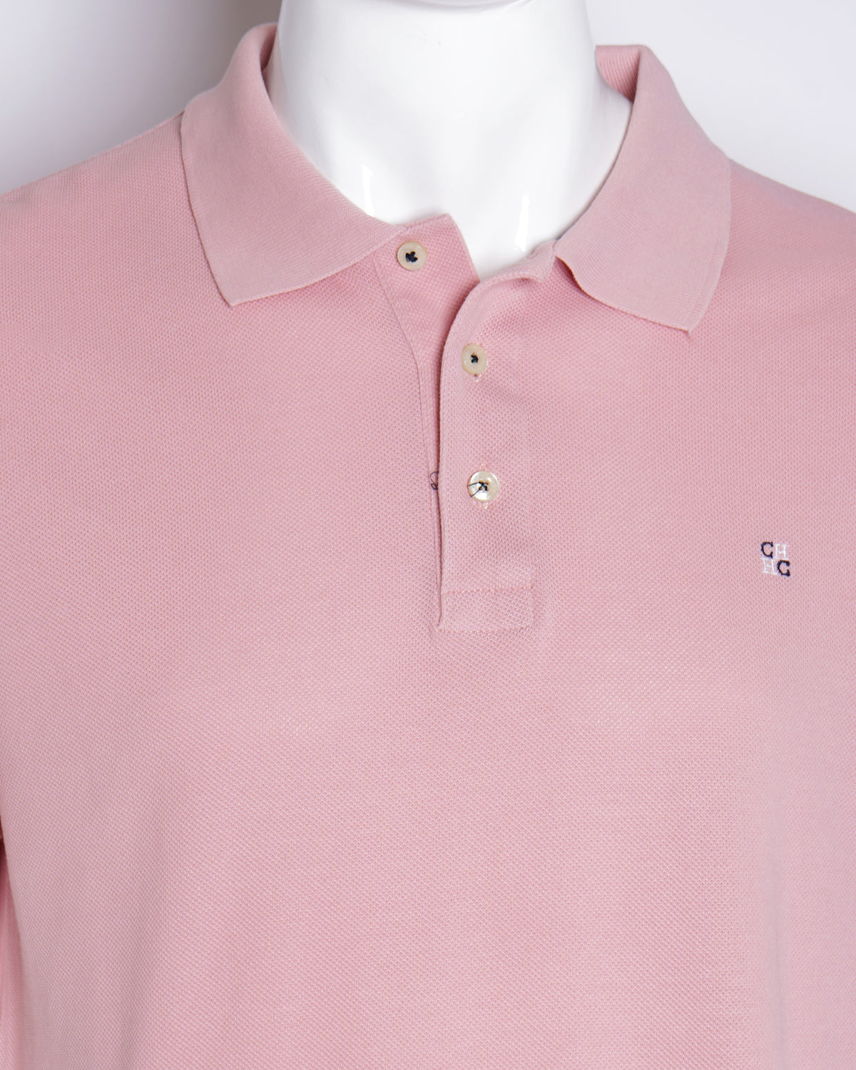 Carolina Herrera Polo Men's Tshirt In Light Pink
