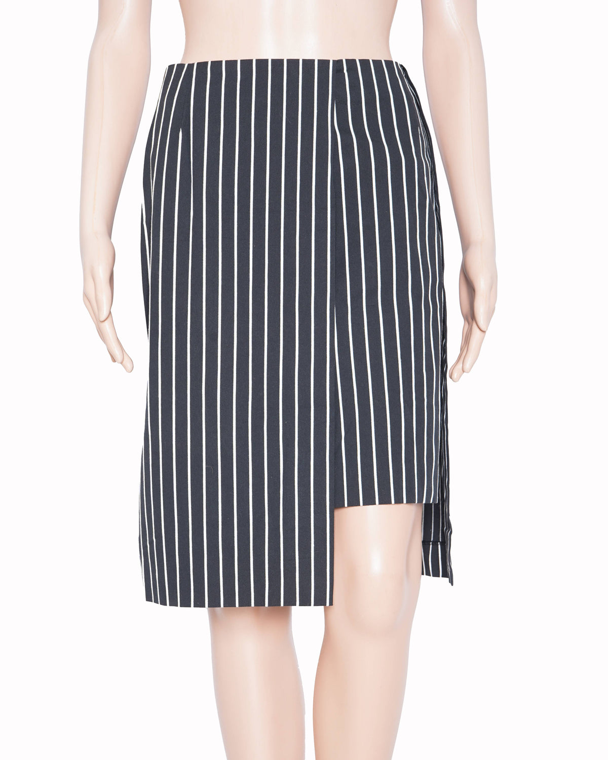 New Hussein Chalayan  Stripped Asymetric skirt