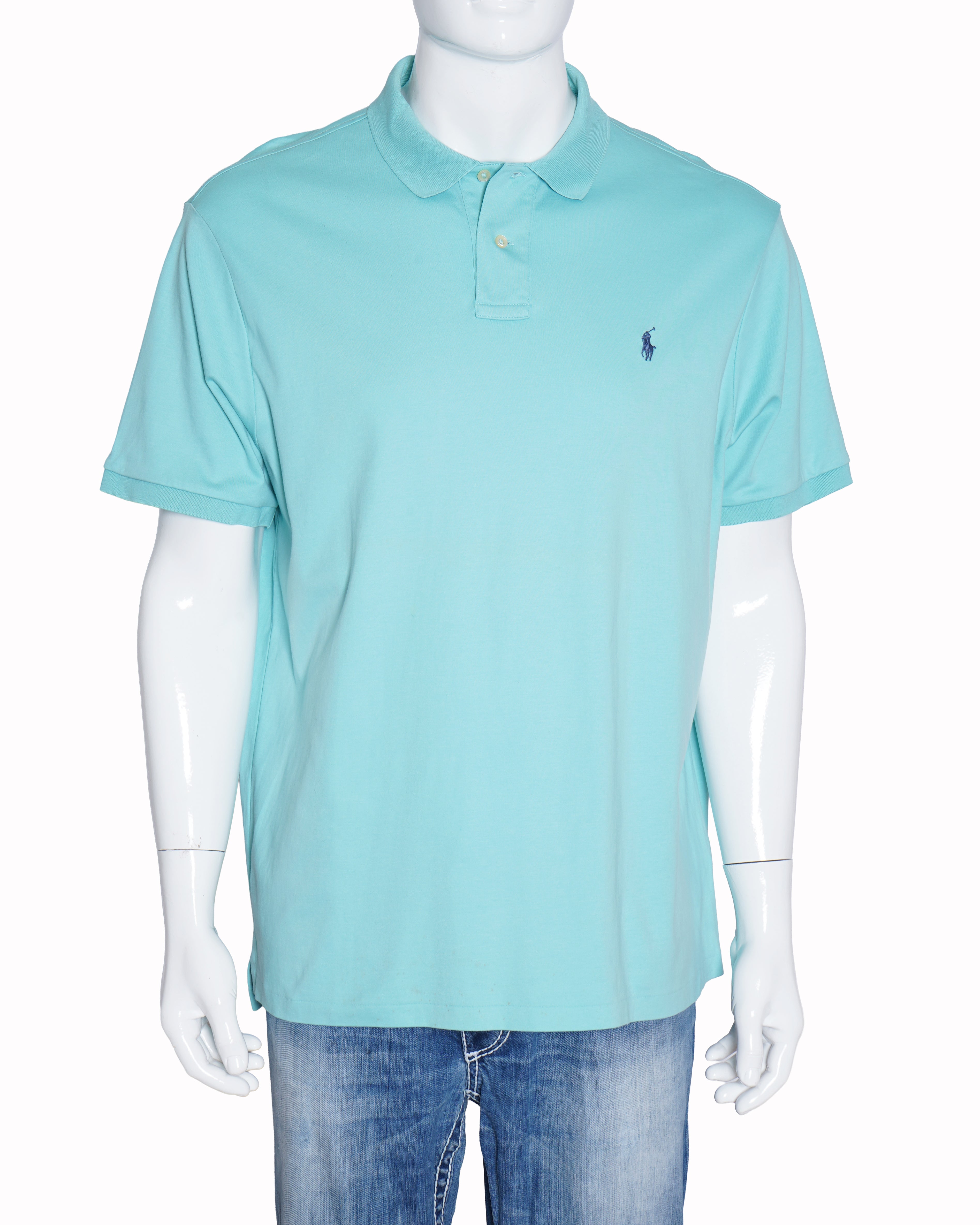 Polo Ralph Lauren Men's Polo In Mint Green