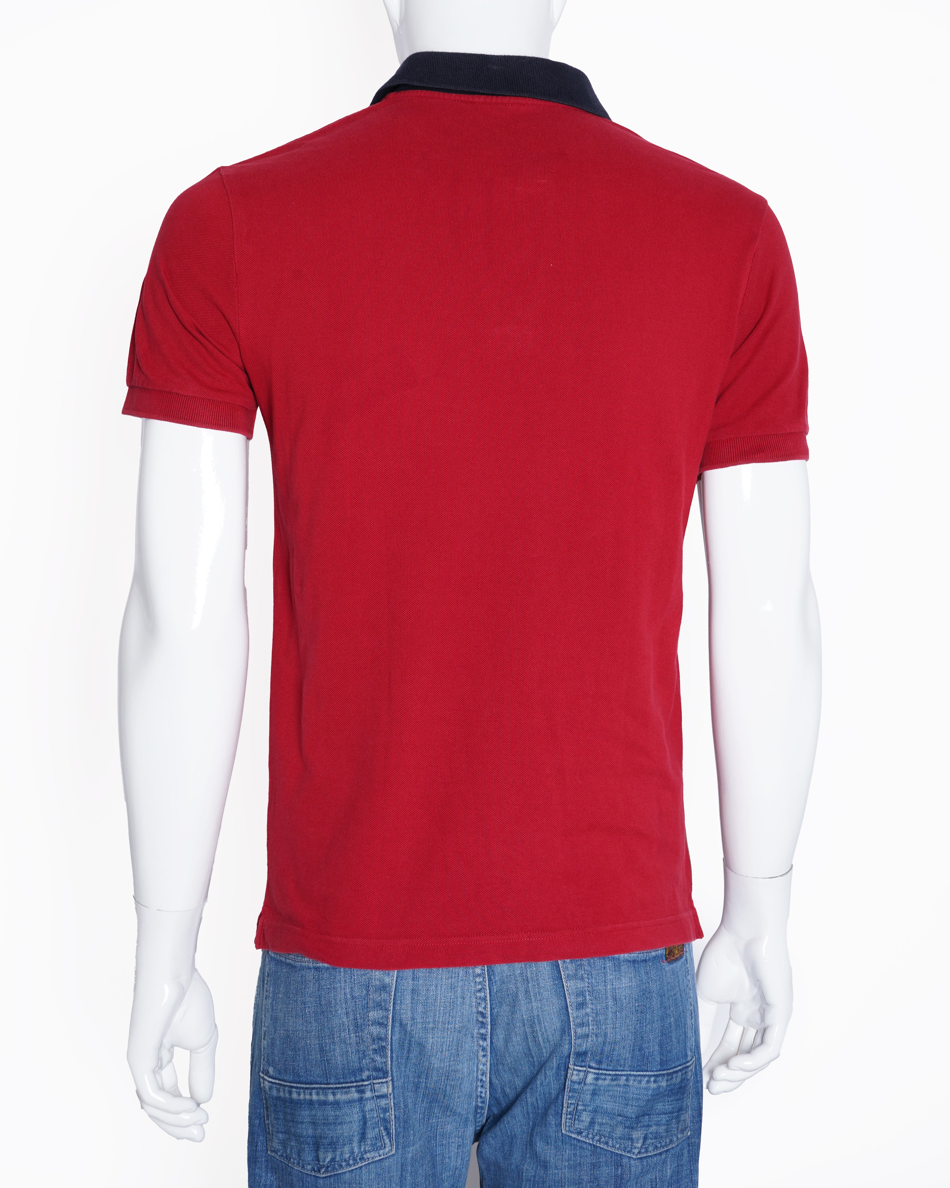 Prada Red polo T shirt