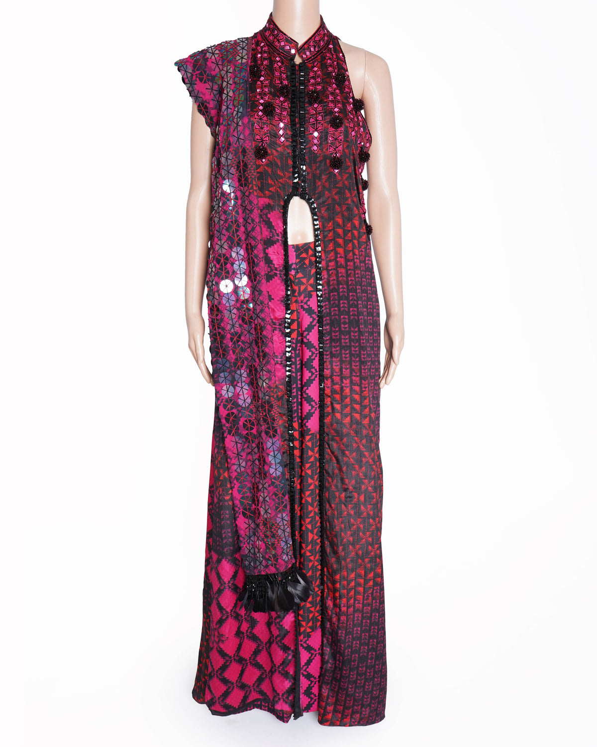 Manish Malhotra Long Jacket Top Set of 3