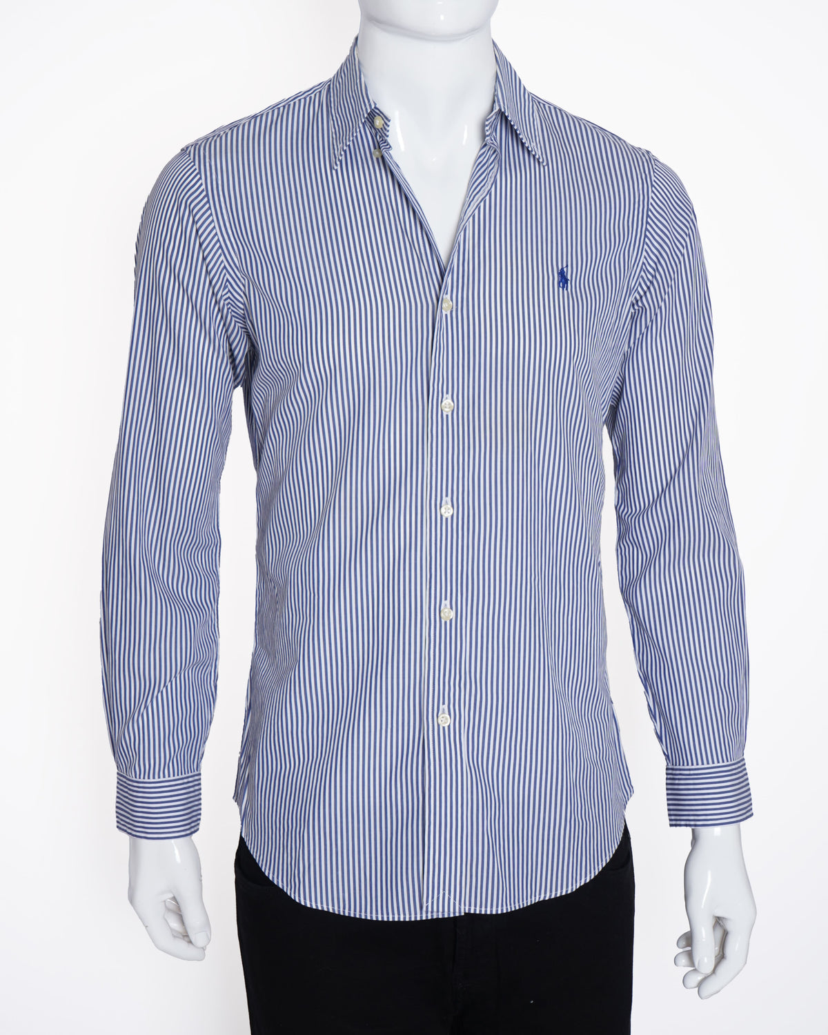 Ralph Lauren Striped Shirt in Blue & White