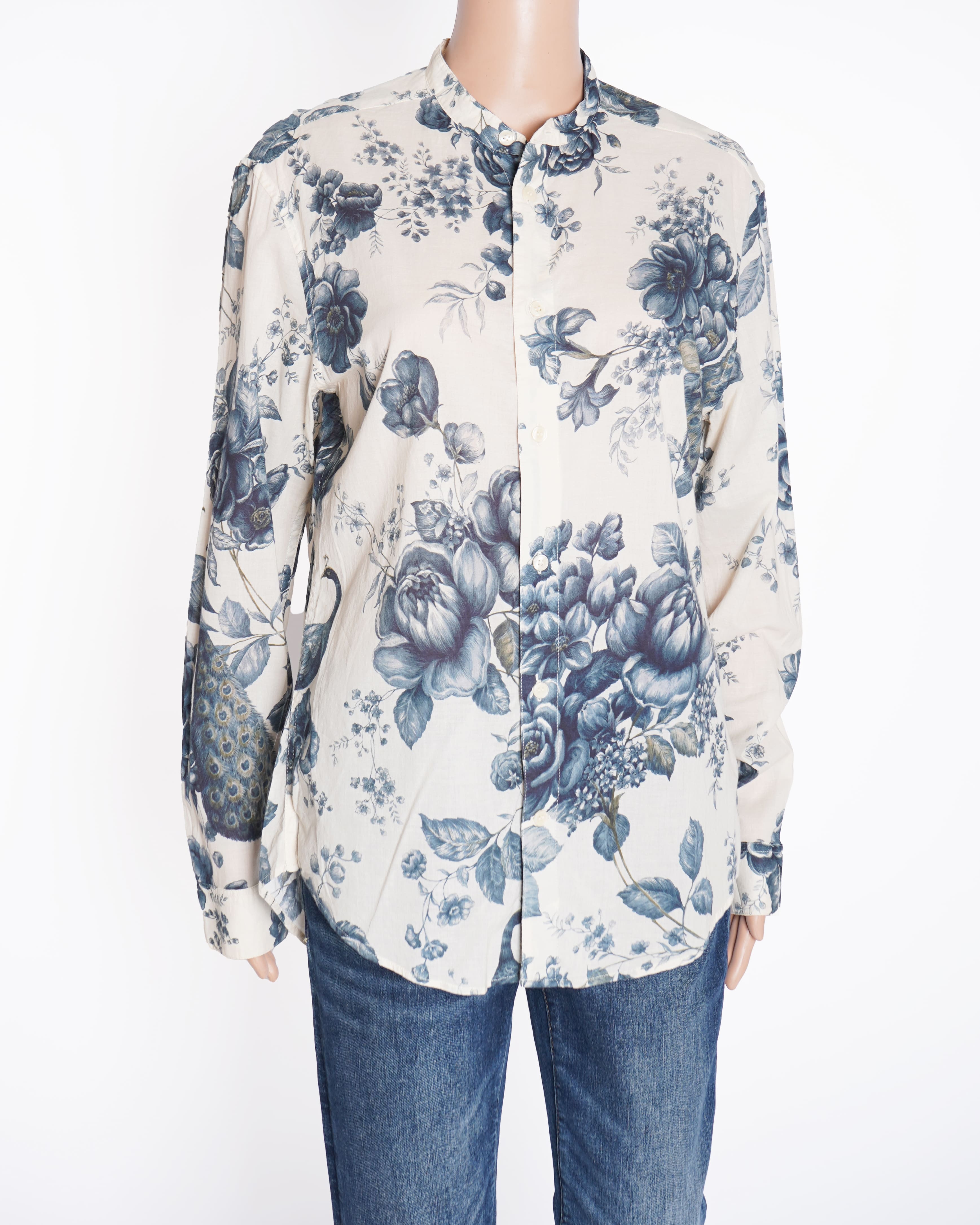 Sabyasachi X h&m floral printed shirt