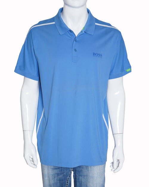 Boss By Hugo Boss Men's Polo In Sky Blue