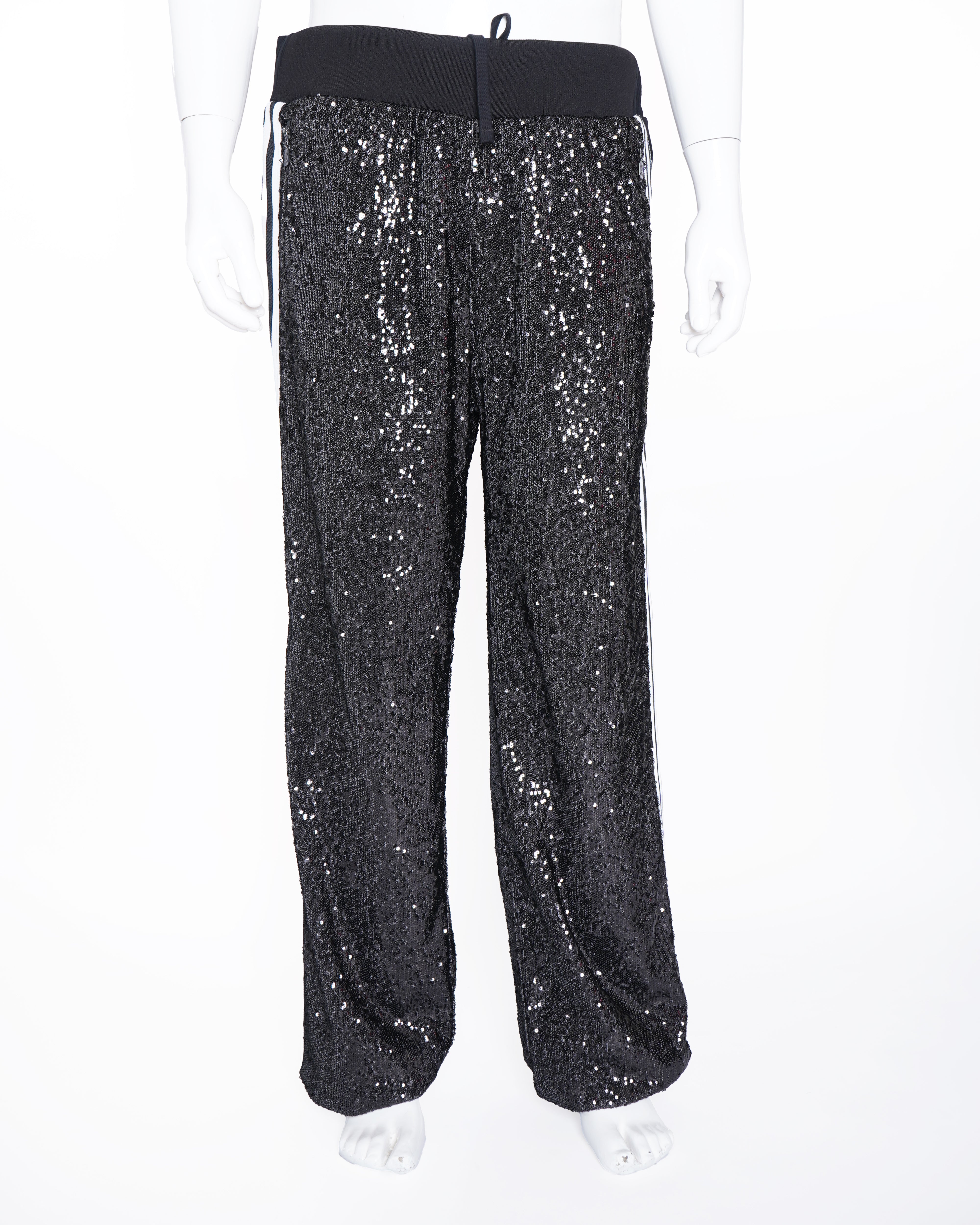 Kanika Goyal Label X Addidas 
WARPED MATTER' Sequince Trousers