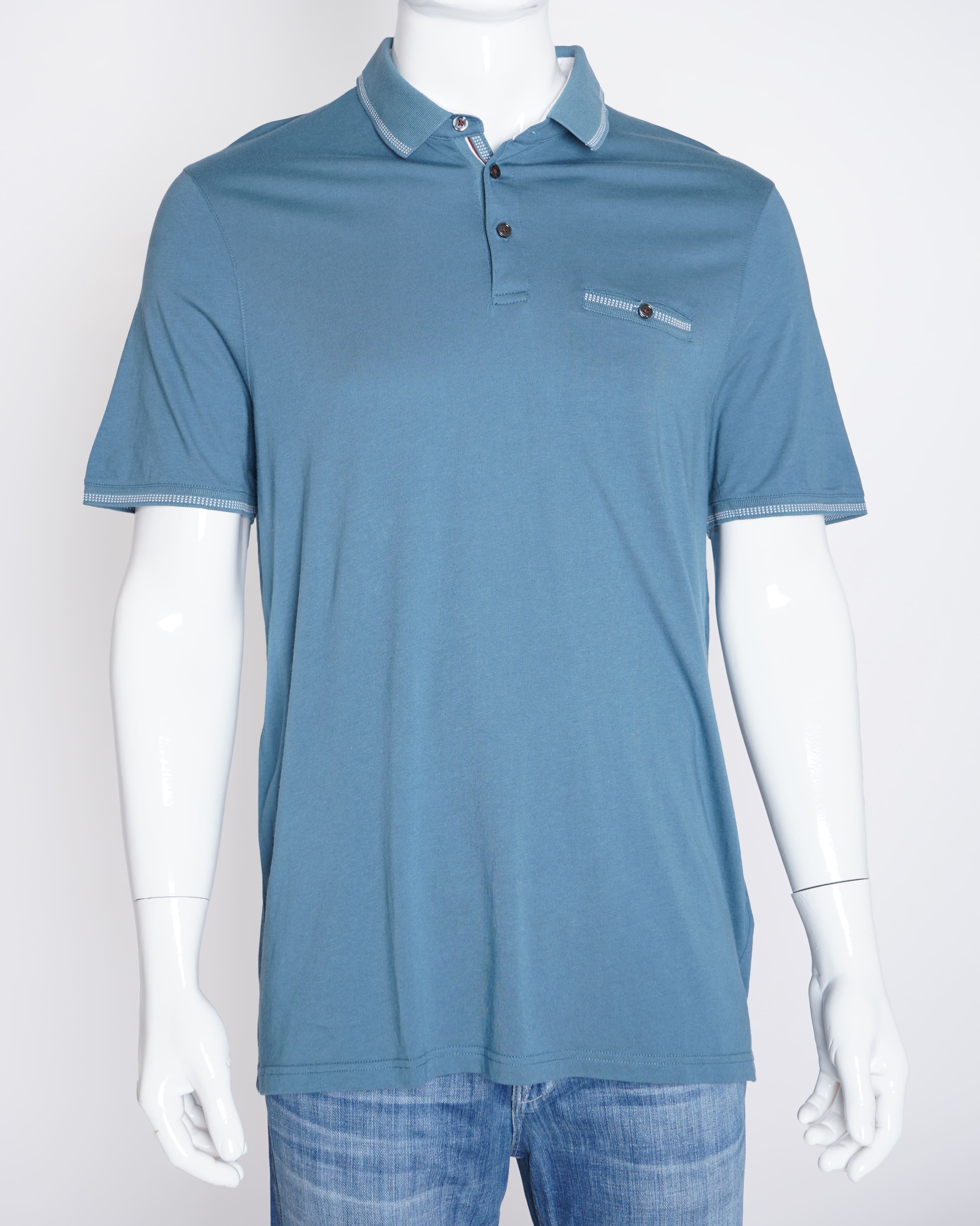 Ted baker light blue polo tshirt for men