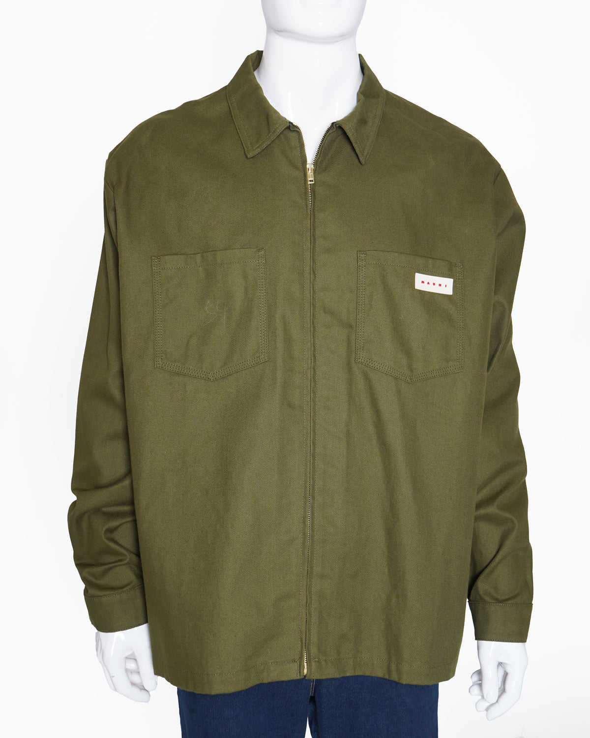 Marni 
Olive Green zipper jacket