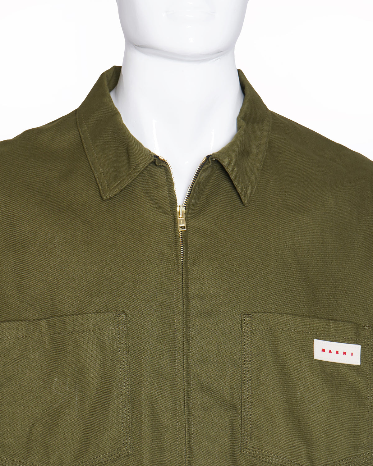 Marni 
Olive Green zipper jacket