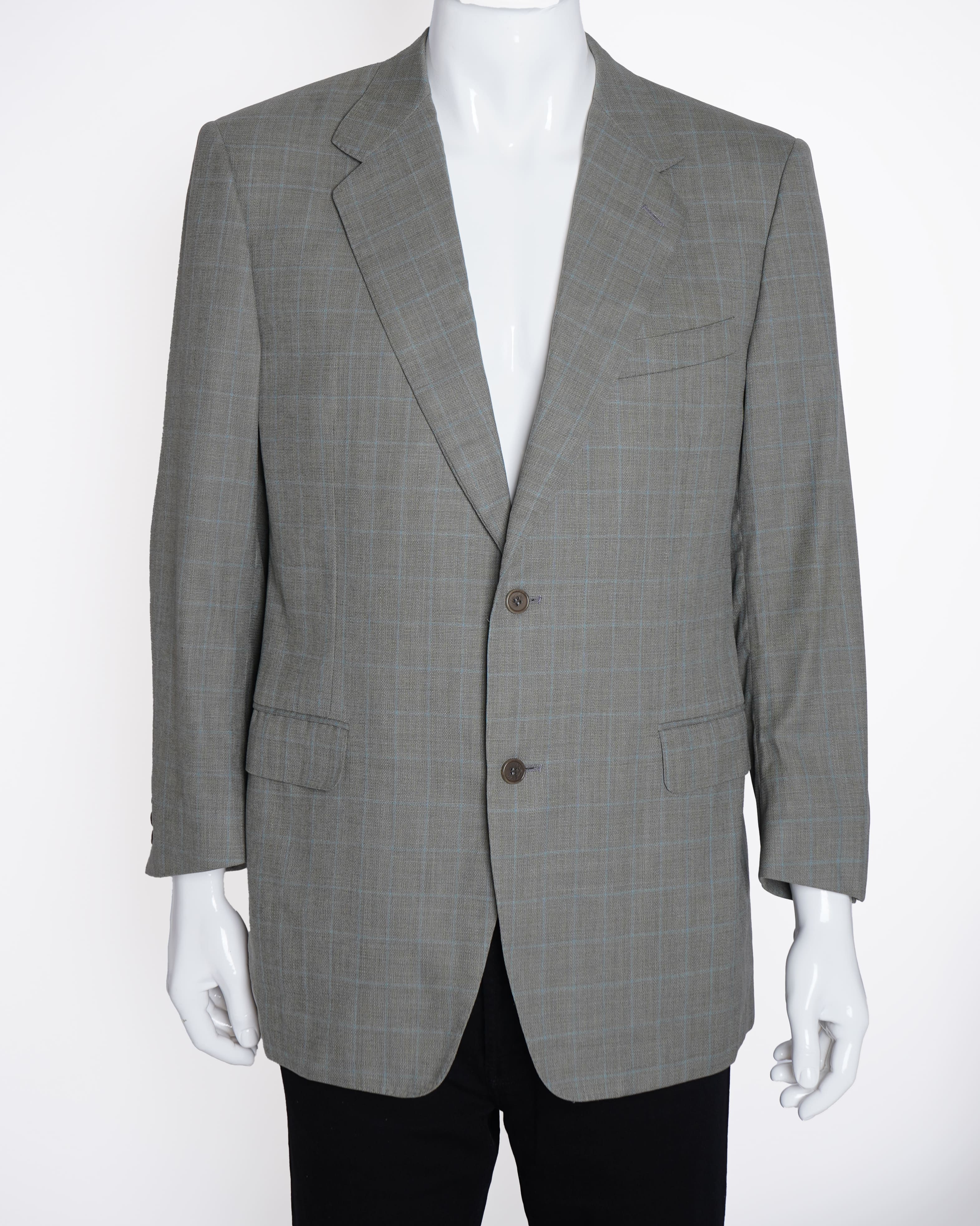 Canali Men's Single Breasted Blazer In Grey