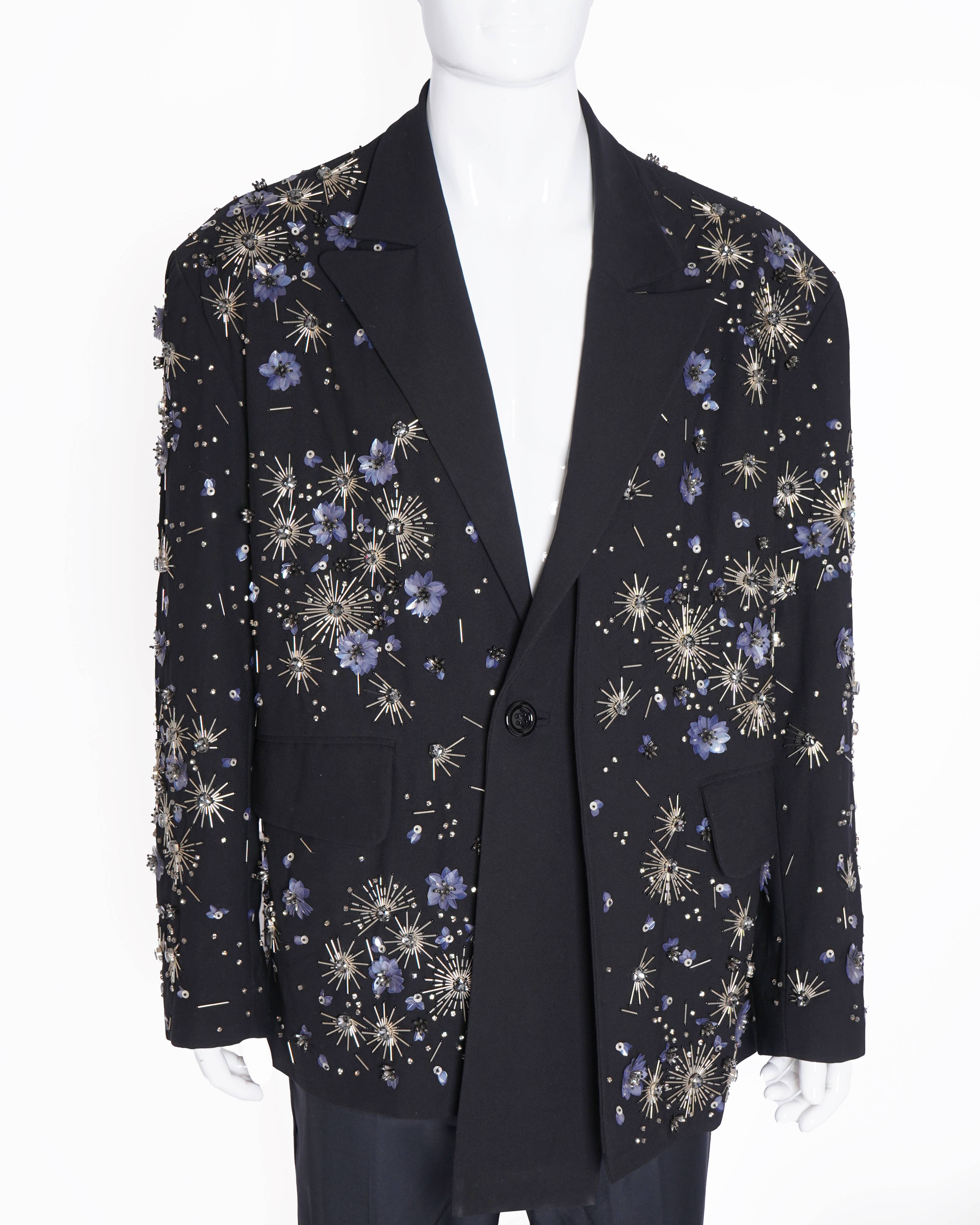 Dhruv kapoor
Sequin black blazer