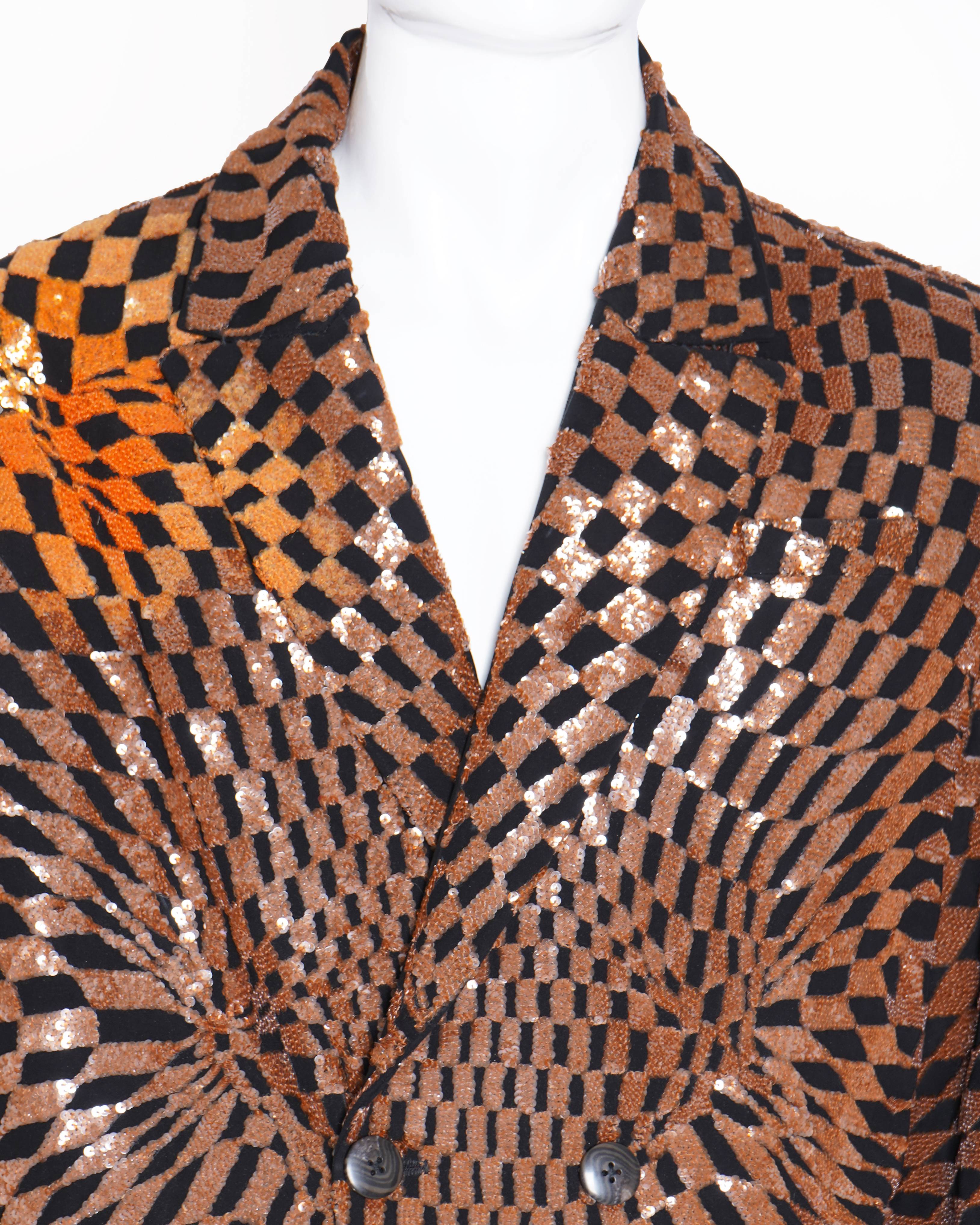 Kanika Goyal Label WARPED MATTER Embellished Blazer (Unisex)