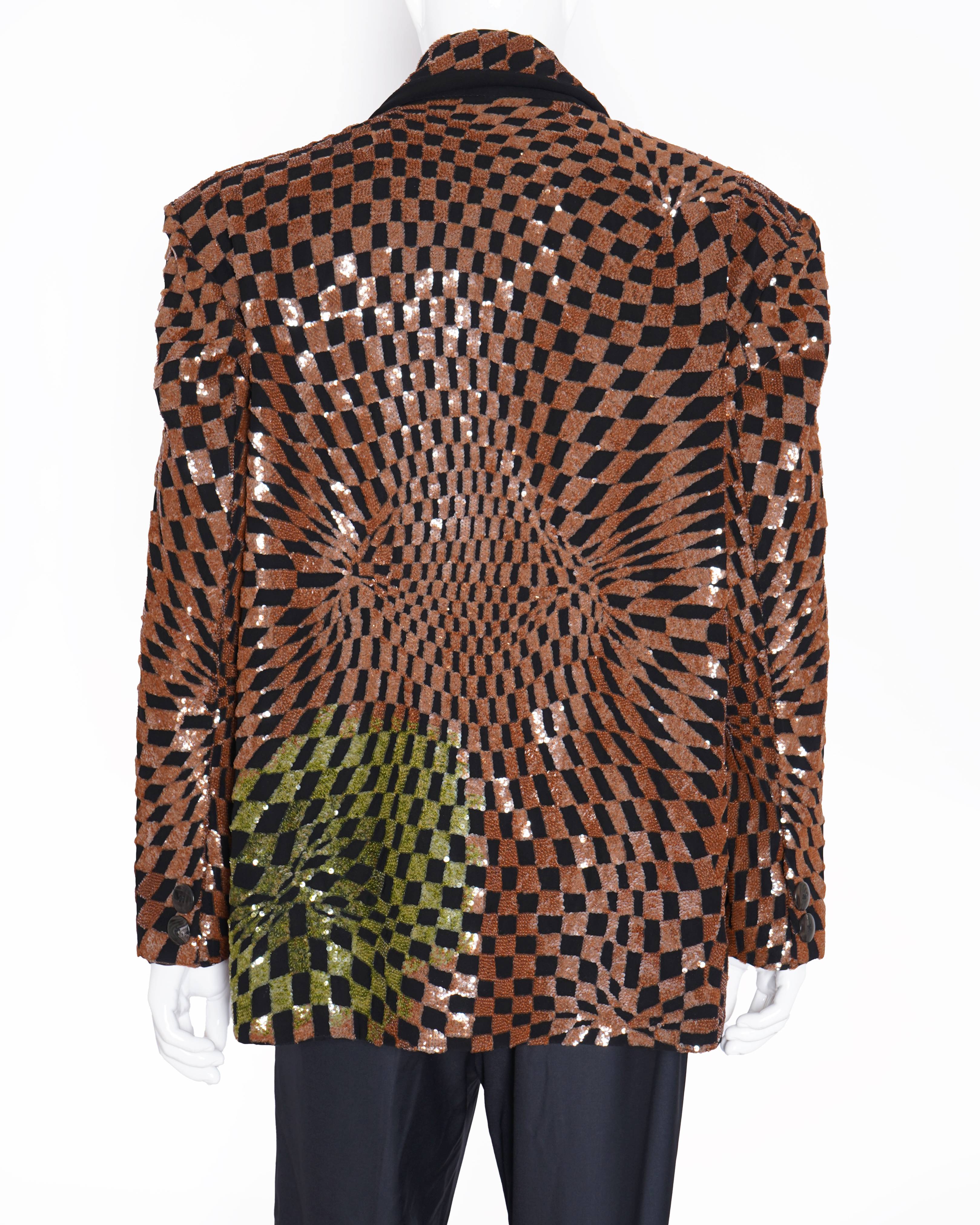 Kanika Goyal Label WARPED MATTER Embellished Blazer (Unisex)