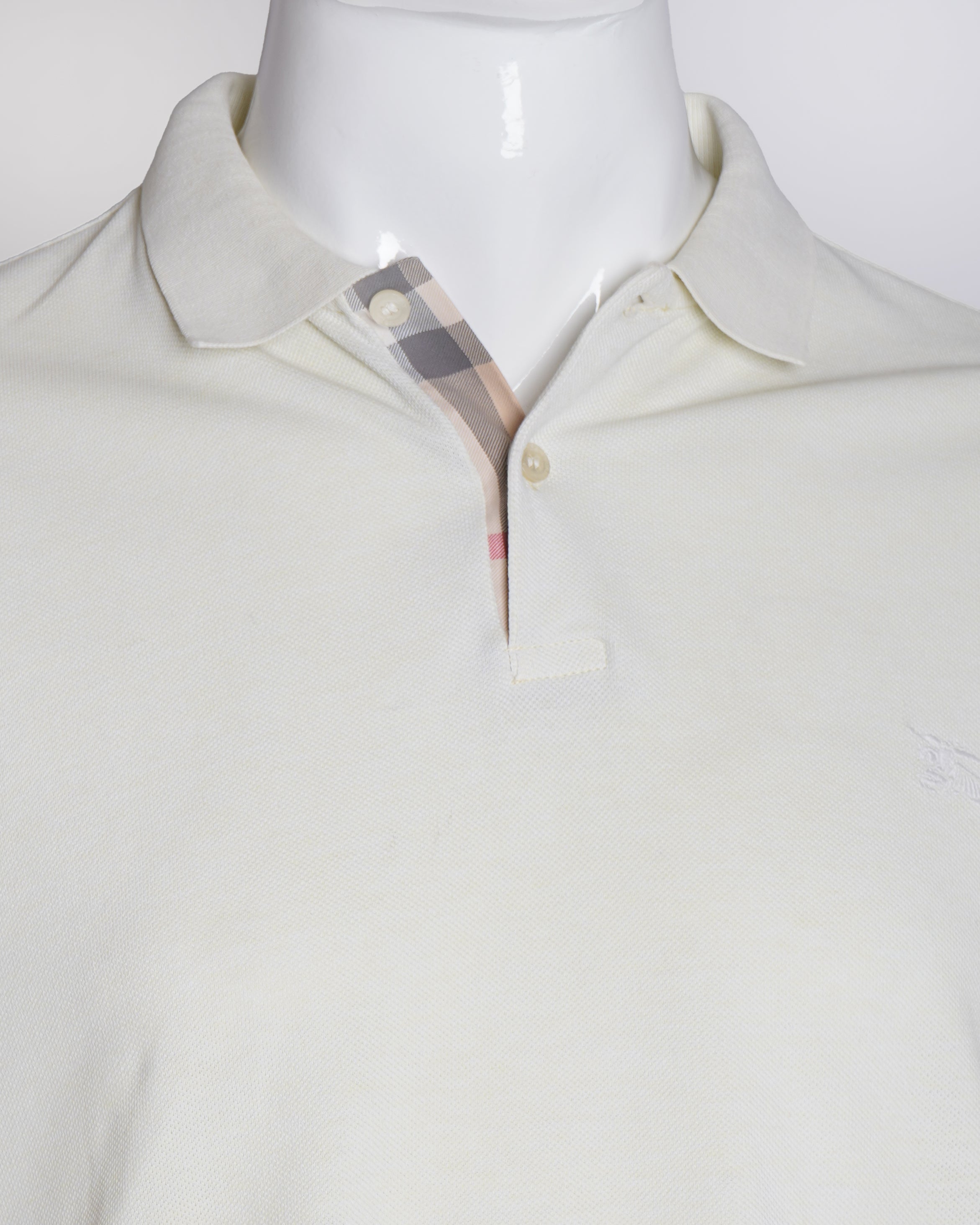 Burberry Polo Men's Tshirt In White