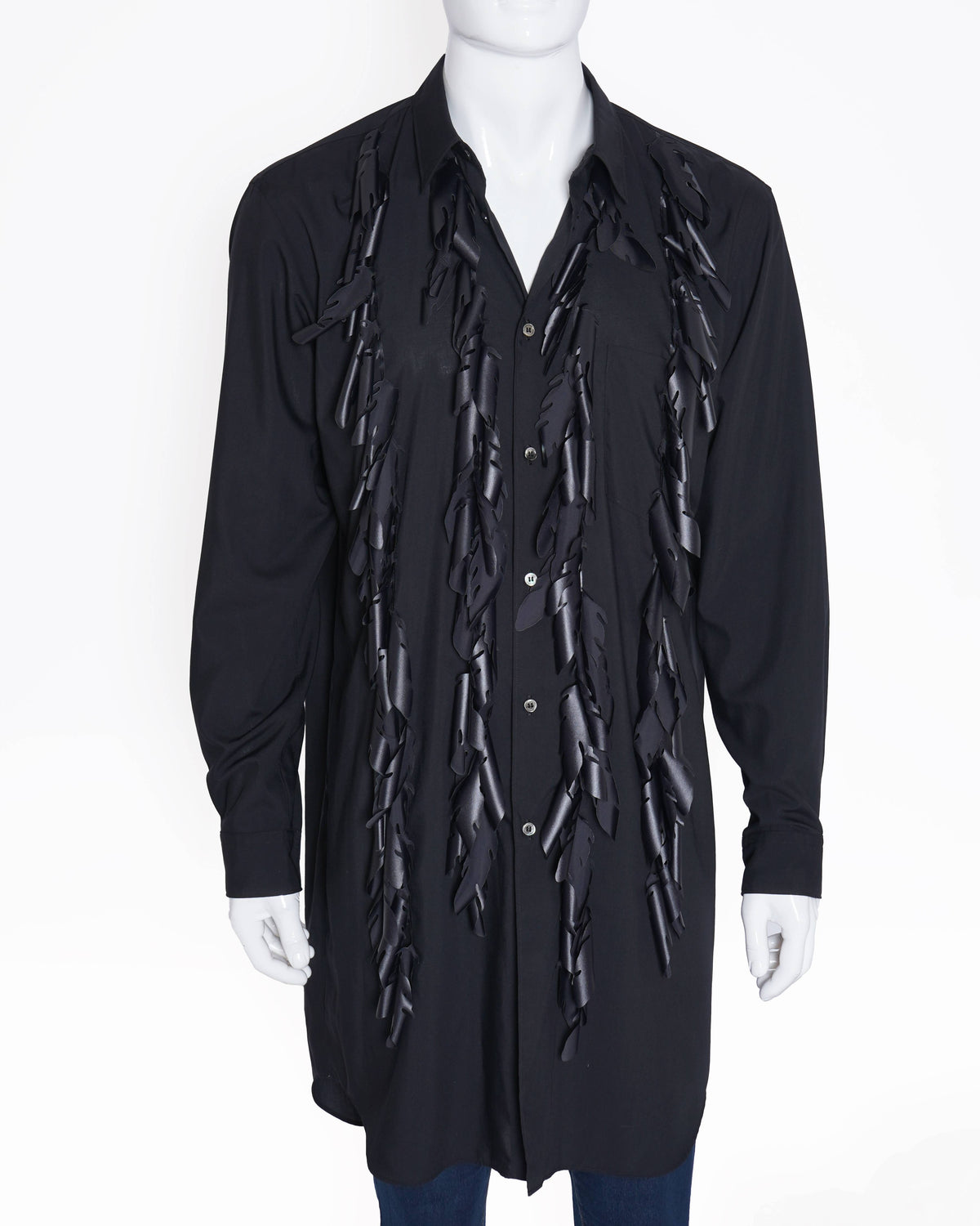 Comme Des Garcons 
Button Down Shirt In Black (Unisex)