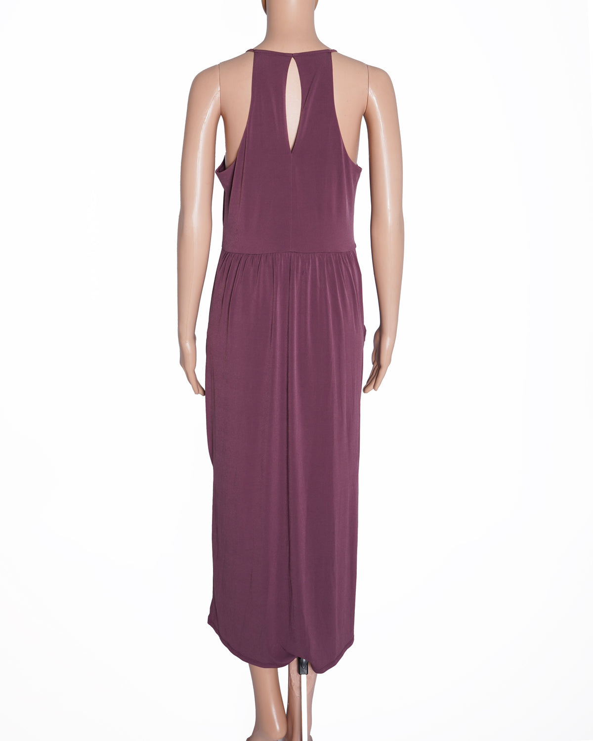 BCBG Cowl Dress In Purple