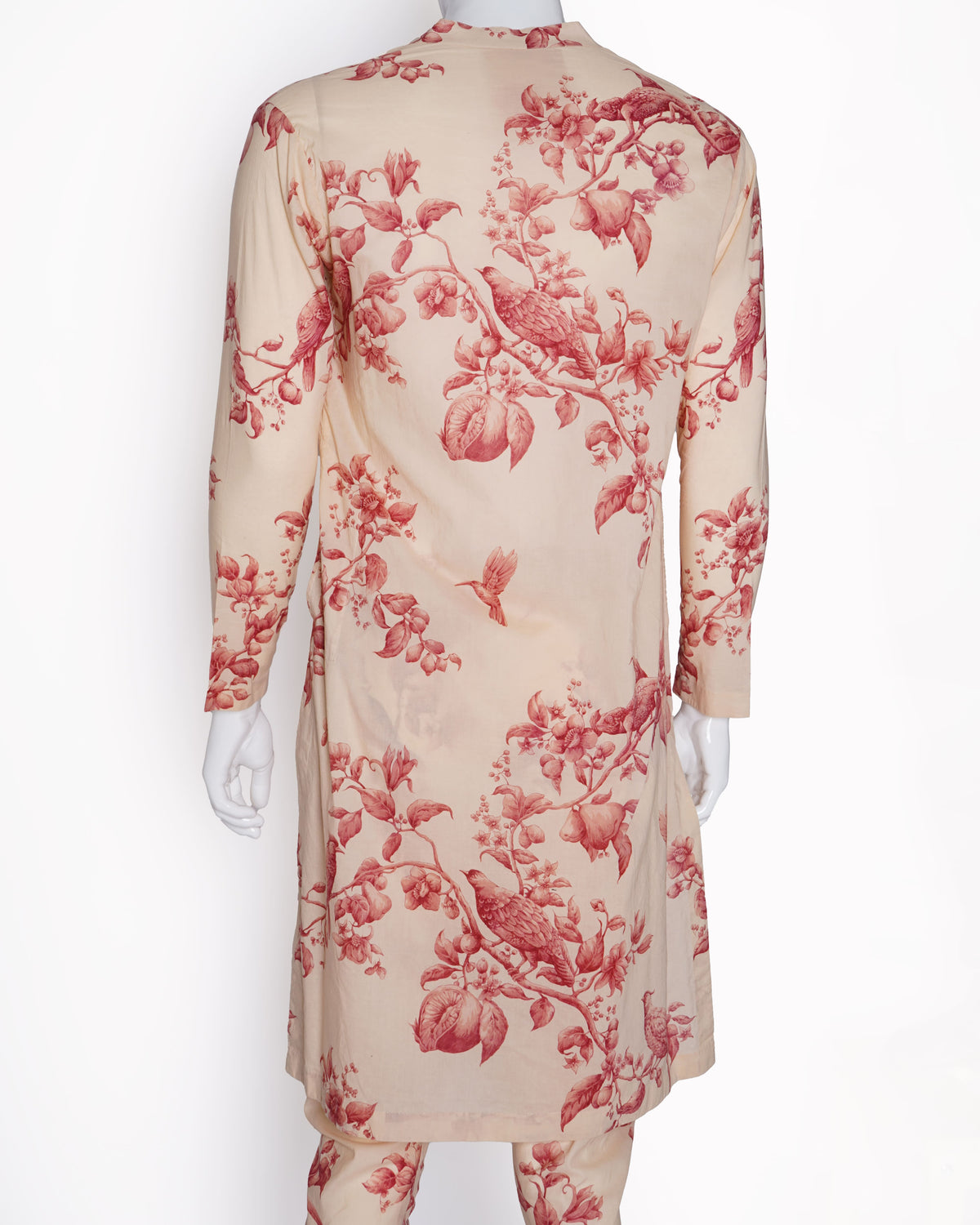 Sabyasachi nature print kurta set in fine cotton malmal