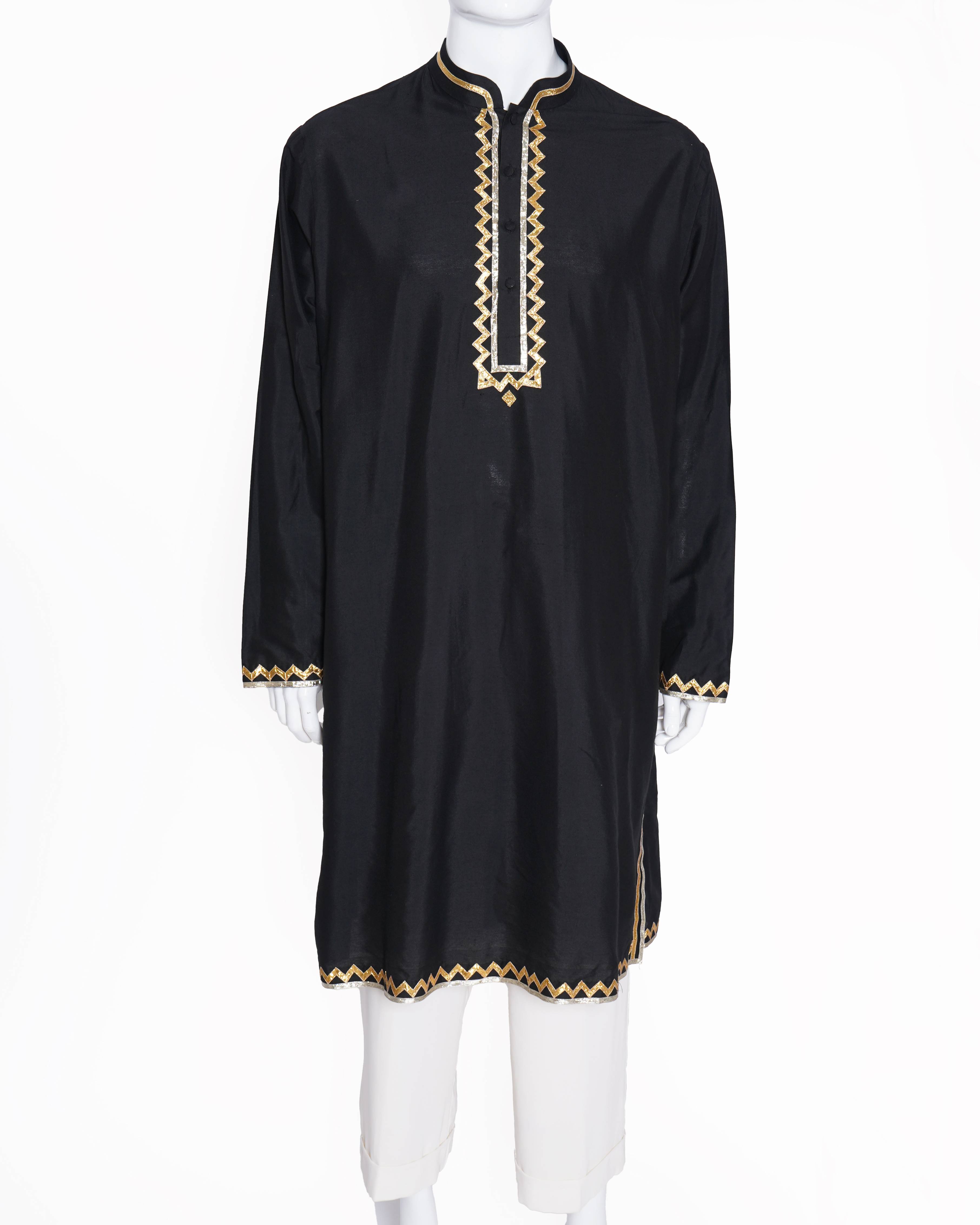 Mard by abu jani plain
Black kurta