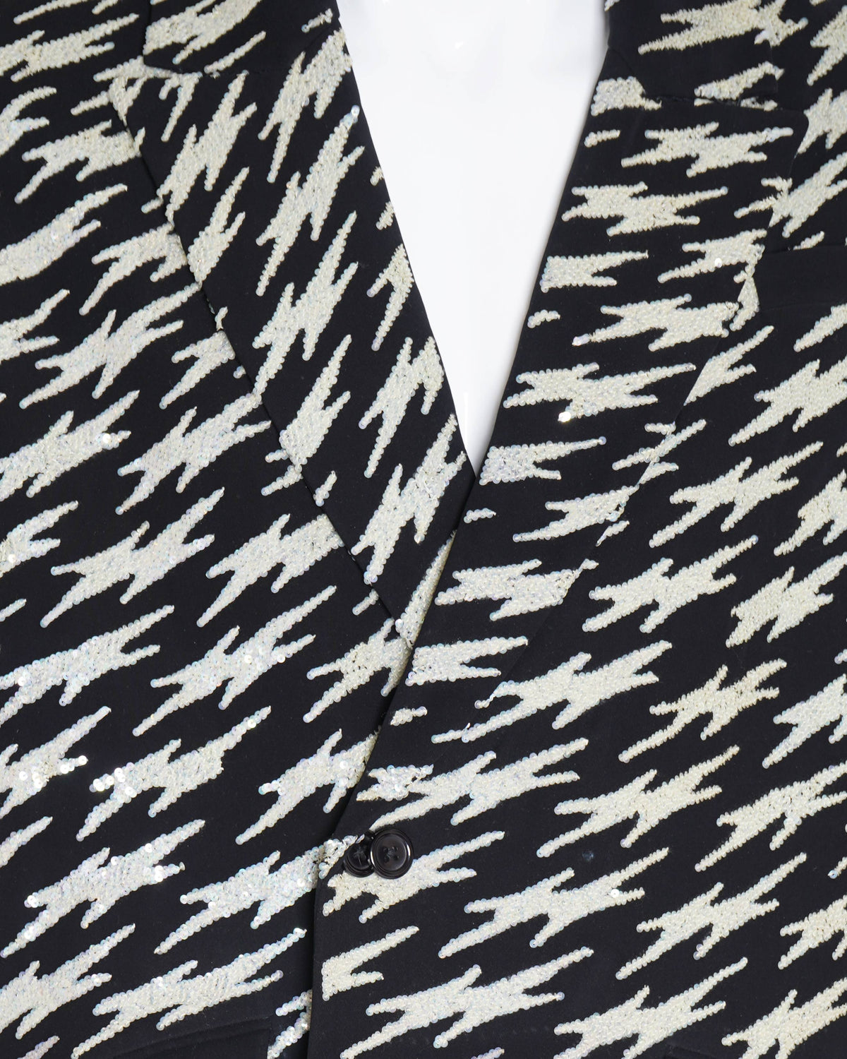 Kanika Goyal Label Black houndstooth jacket (Unisex)