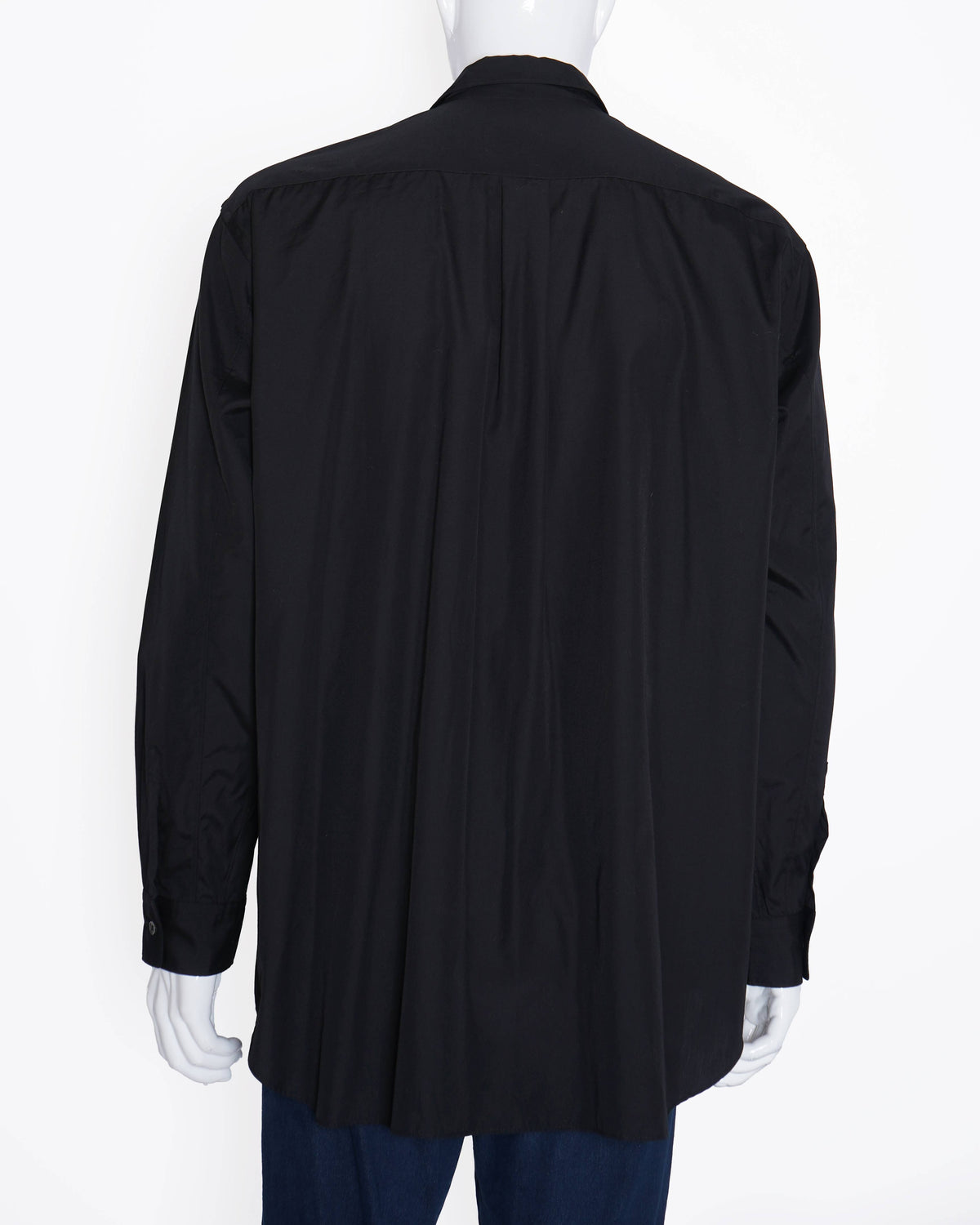 Comme Des Garcons Button Detailed Shirt In Black (Unisex)