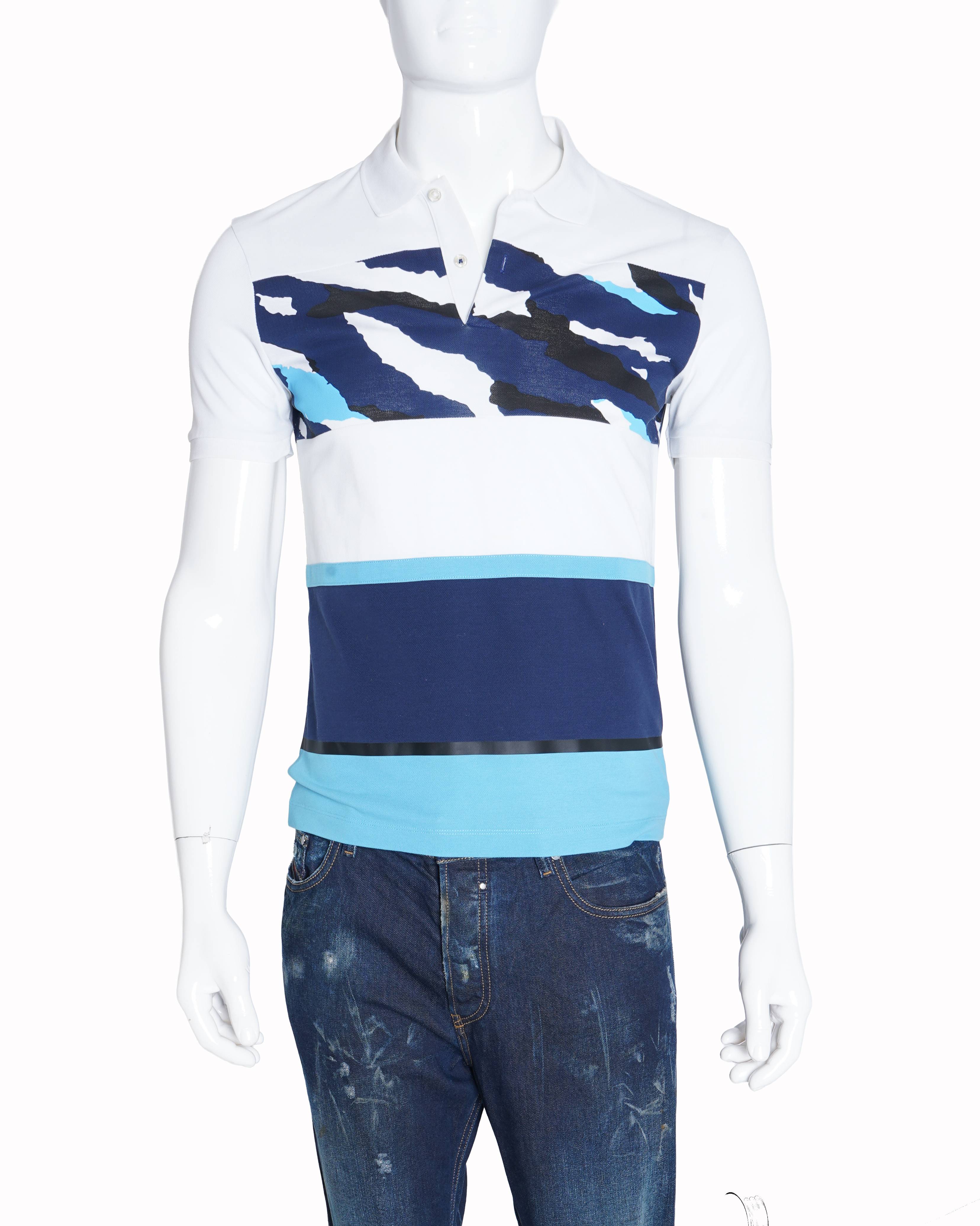 Boss graphic polo t shirt