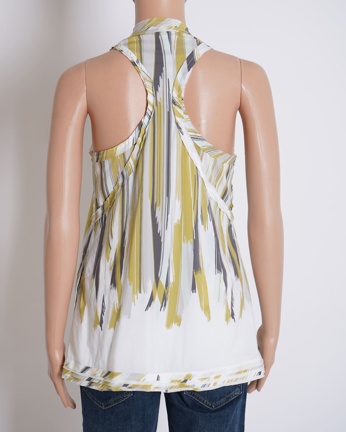 BCBGMAXAZRIA Multicolour Abstract Print Top