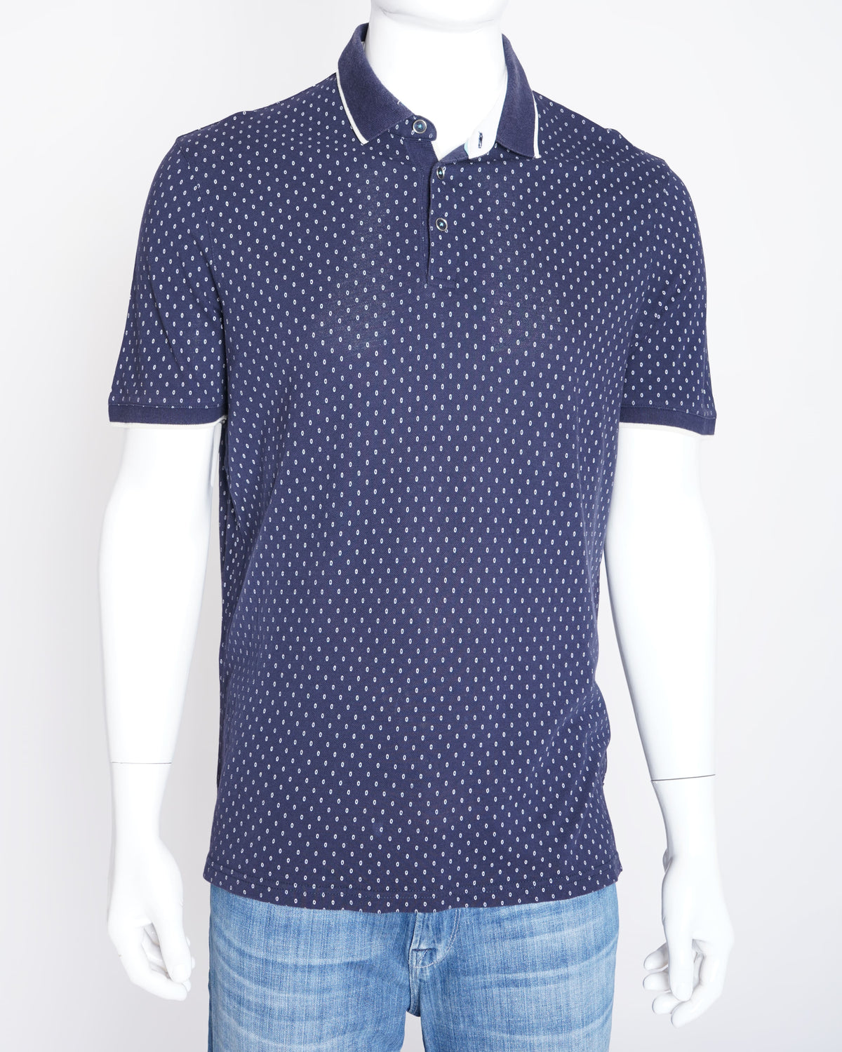 Ted baker dark blue polo tshirt for men