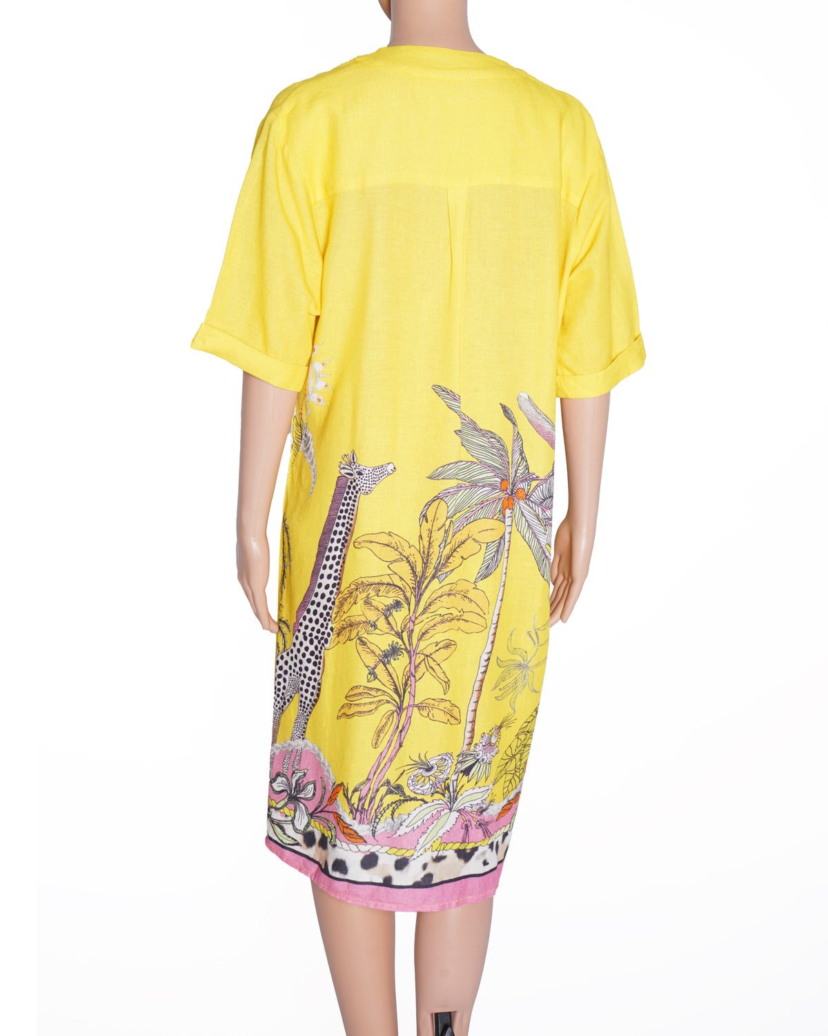 New Isabel Marant Étoile Printed Dress In Yellow