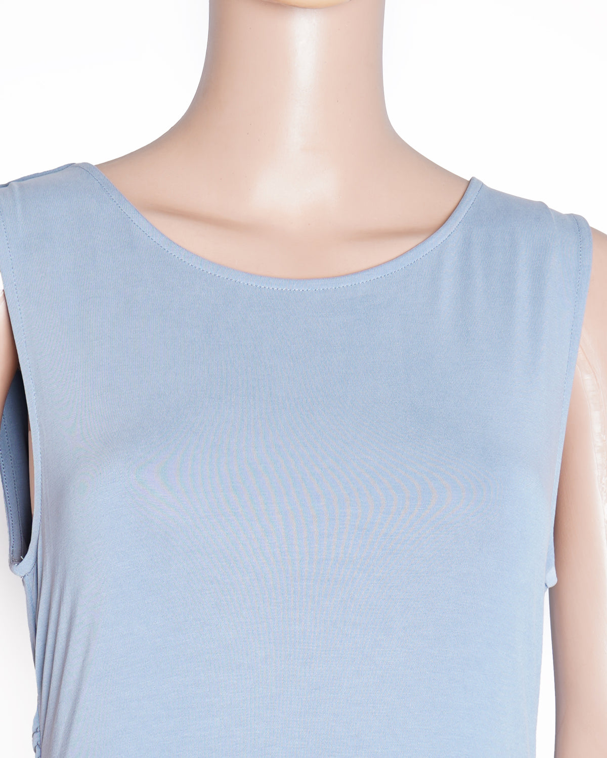 New BCBG Blue Pleated Dress