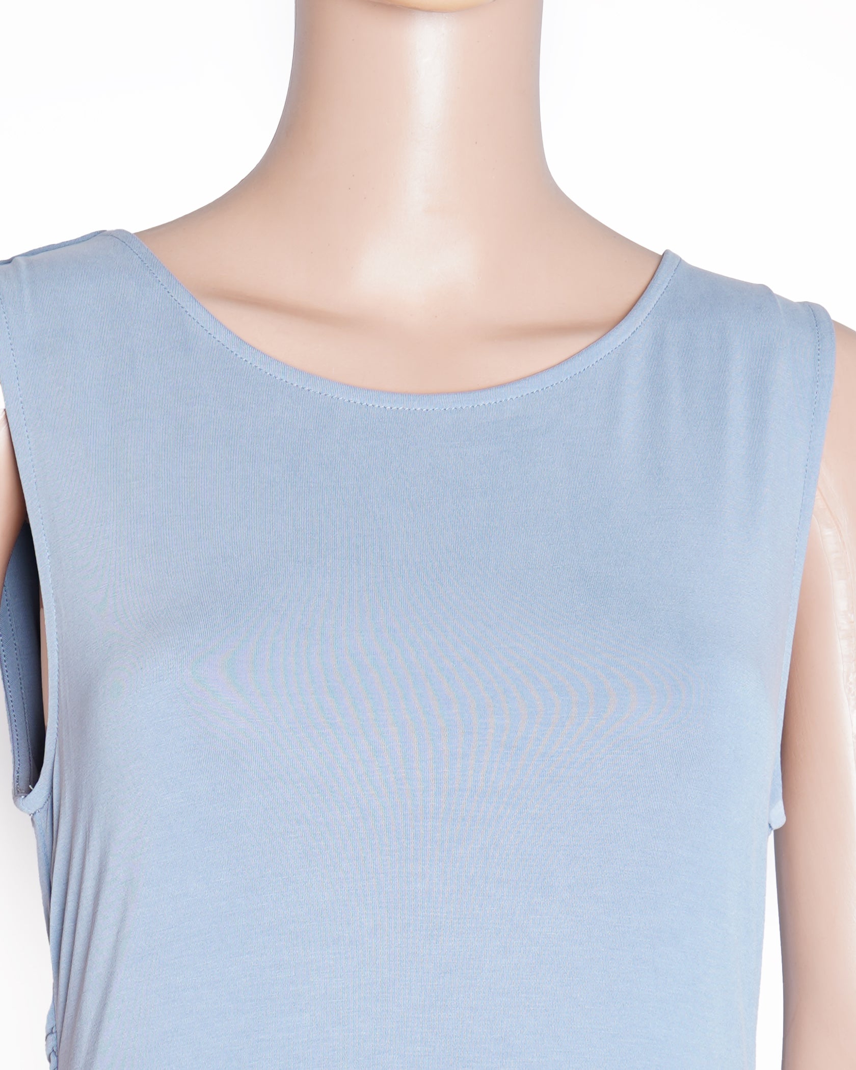 New BCBG Blue Pleated Dress