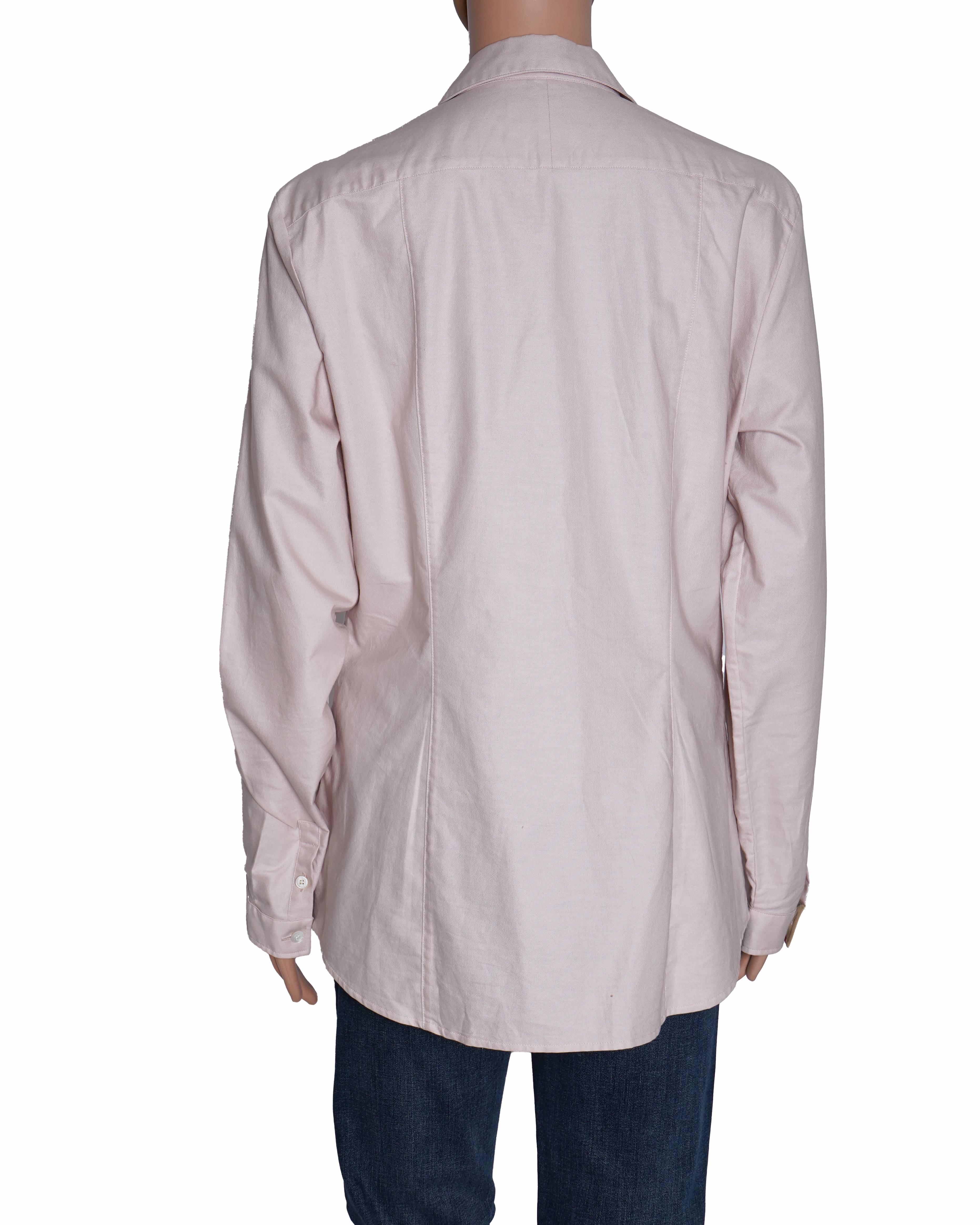 Burberry Pink Full Sleeves Shirt
