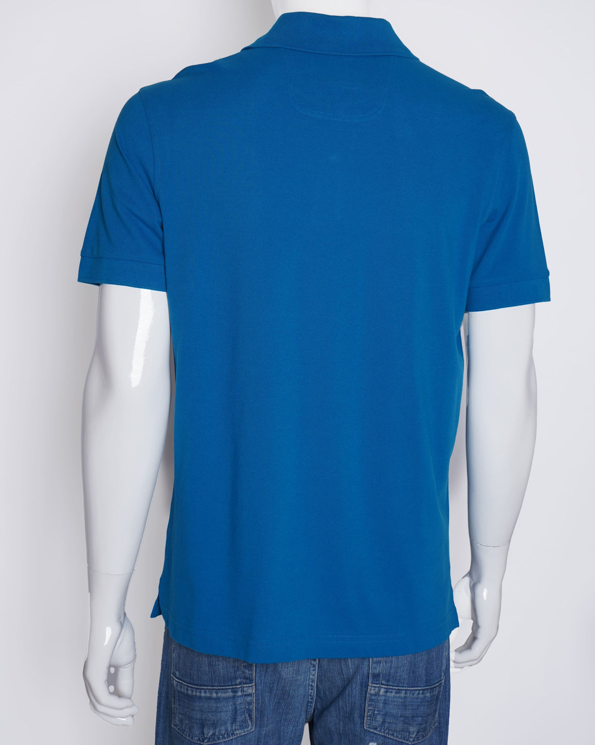 Hugo boss half sleeve polo tshirt in blue for men