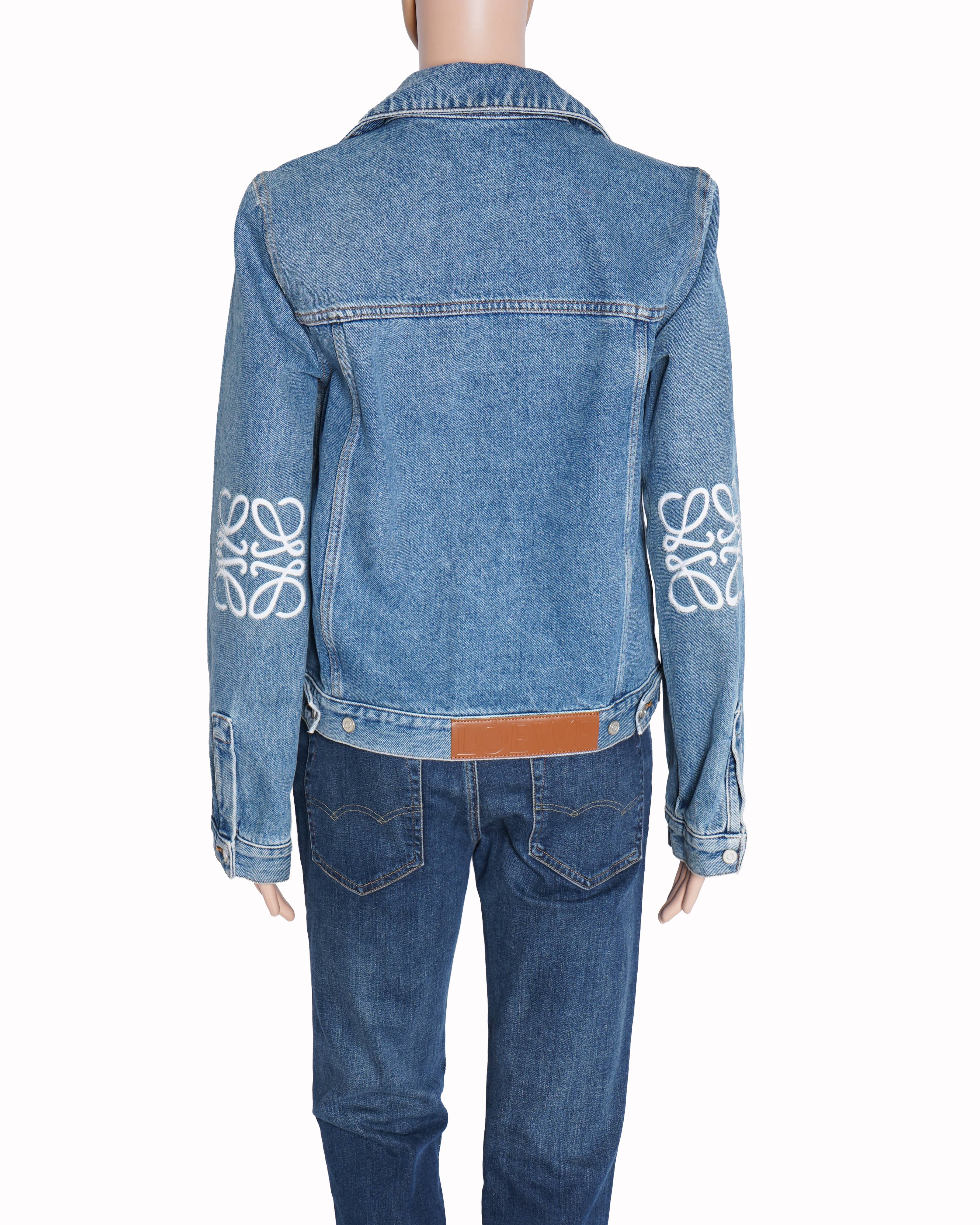 Loewe Anagram jacket in denim