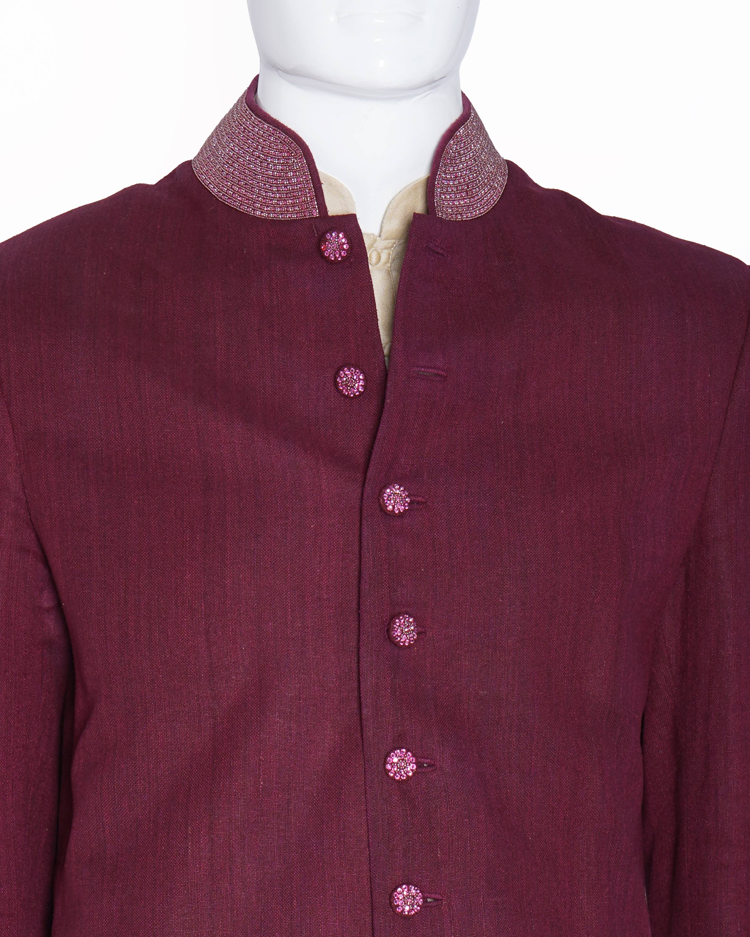 Rohit bal bejewelled sherwani set of 3