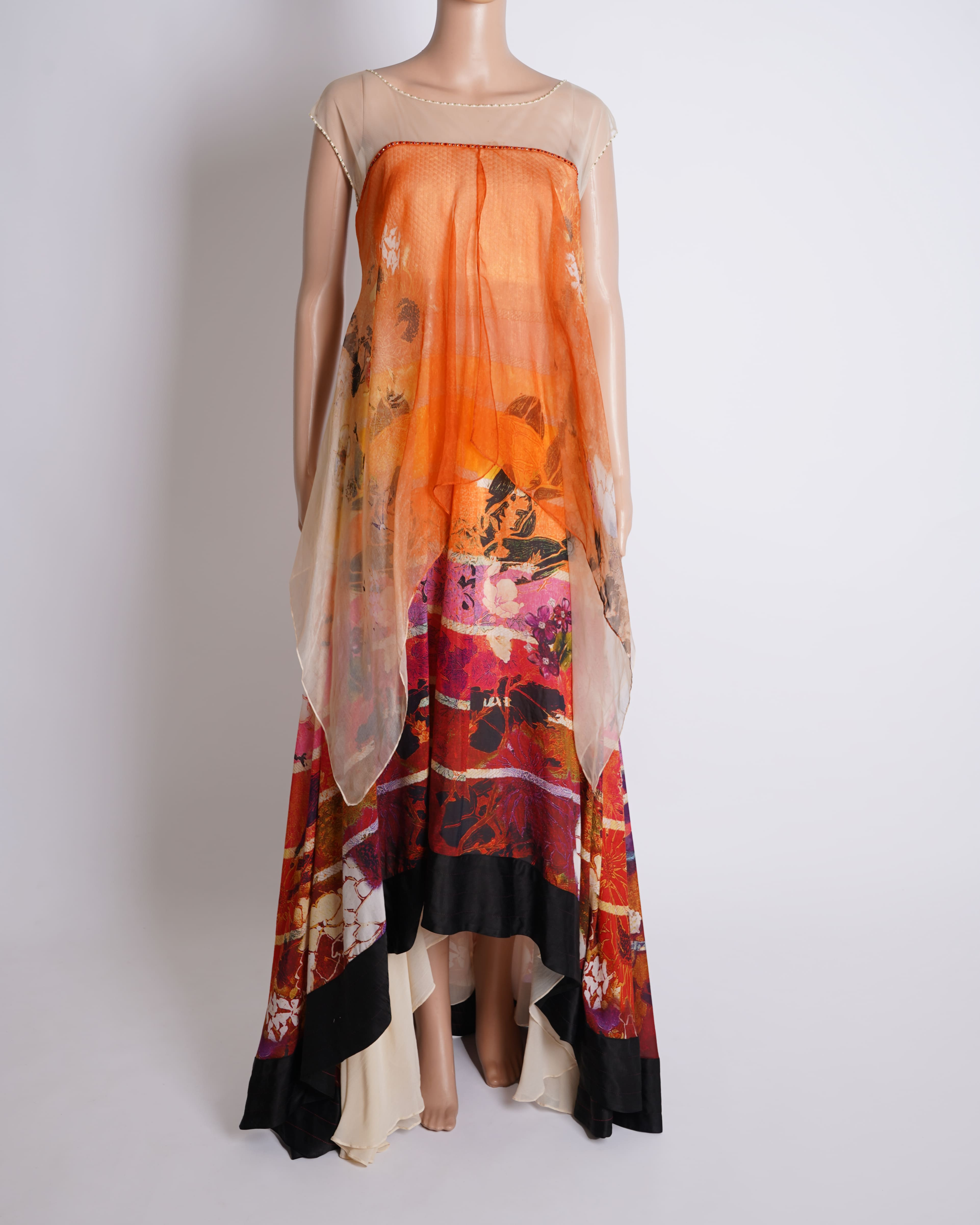 Tarun Tahiliani Printed Gown