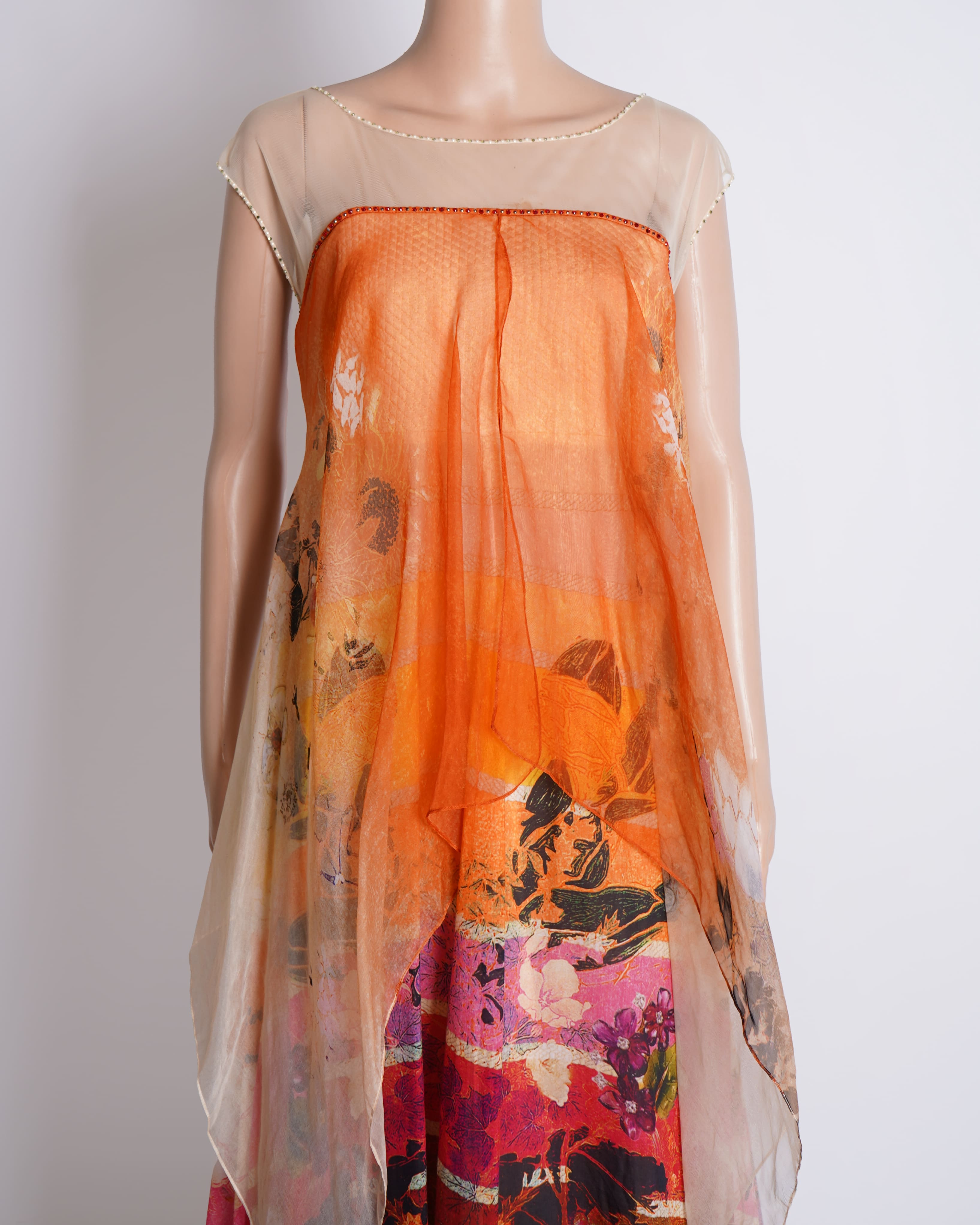 Tarun Tahiliani Printed Gown