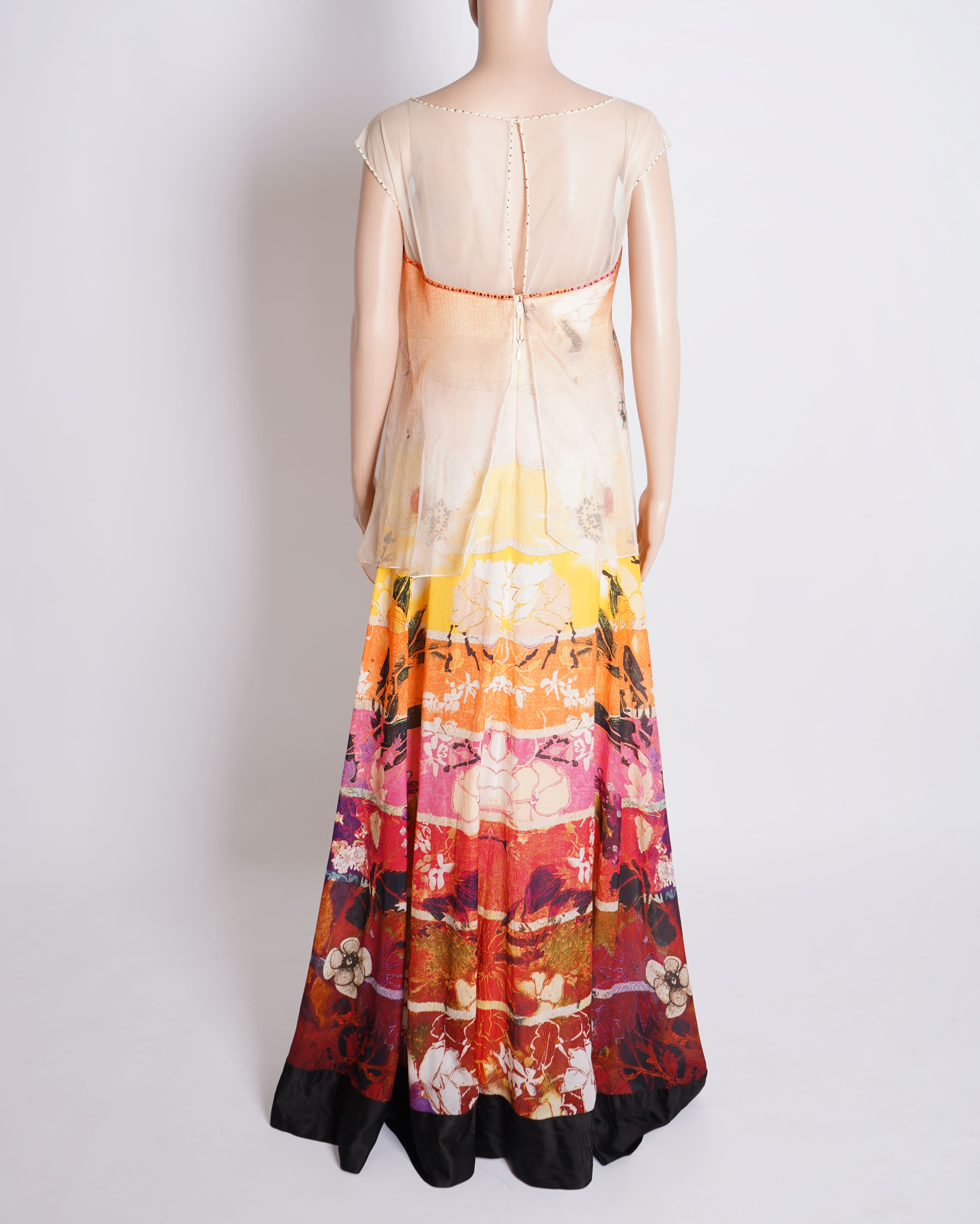 Tarun Tahiliani Printed Gown