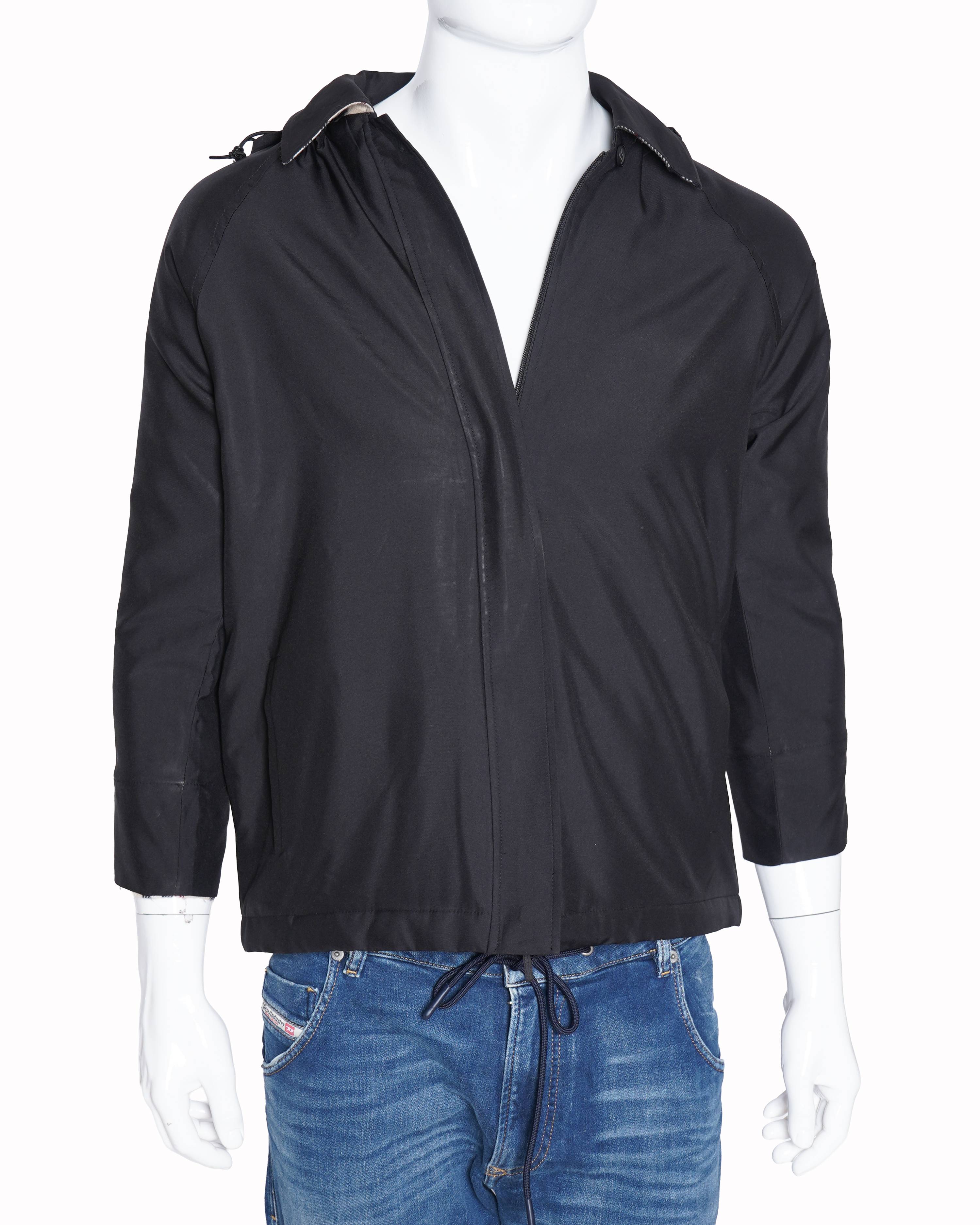 Burberry checkered black jacket