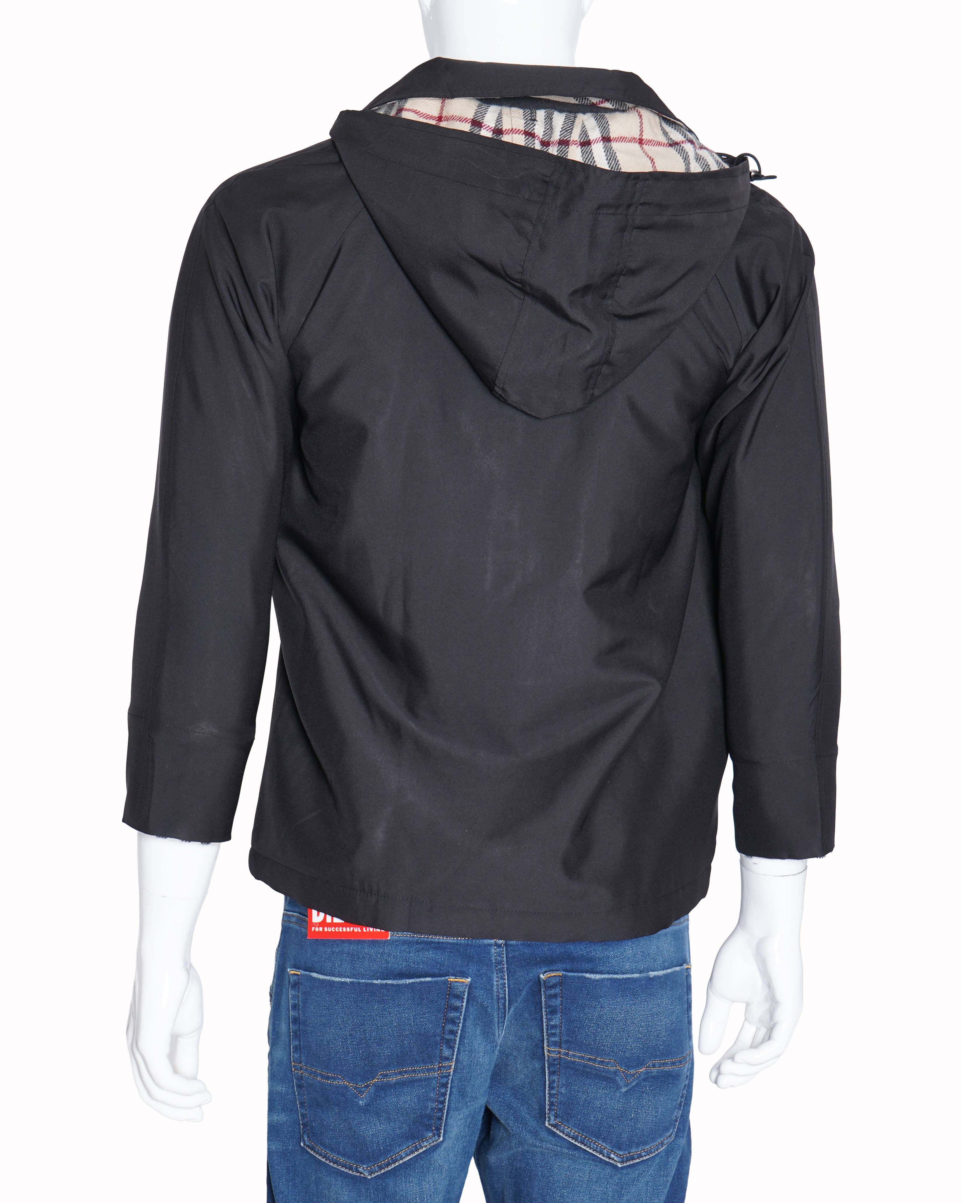 Burberry checkered black jacket