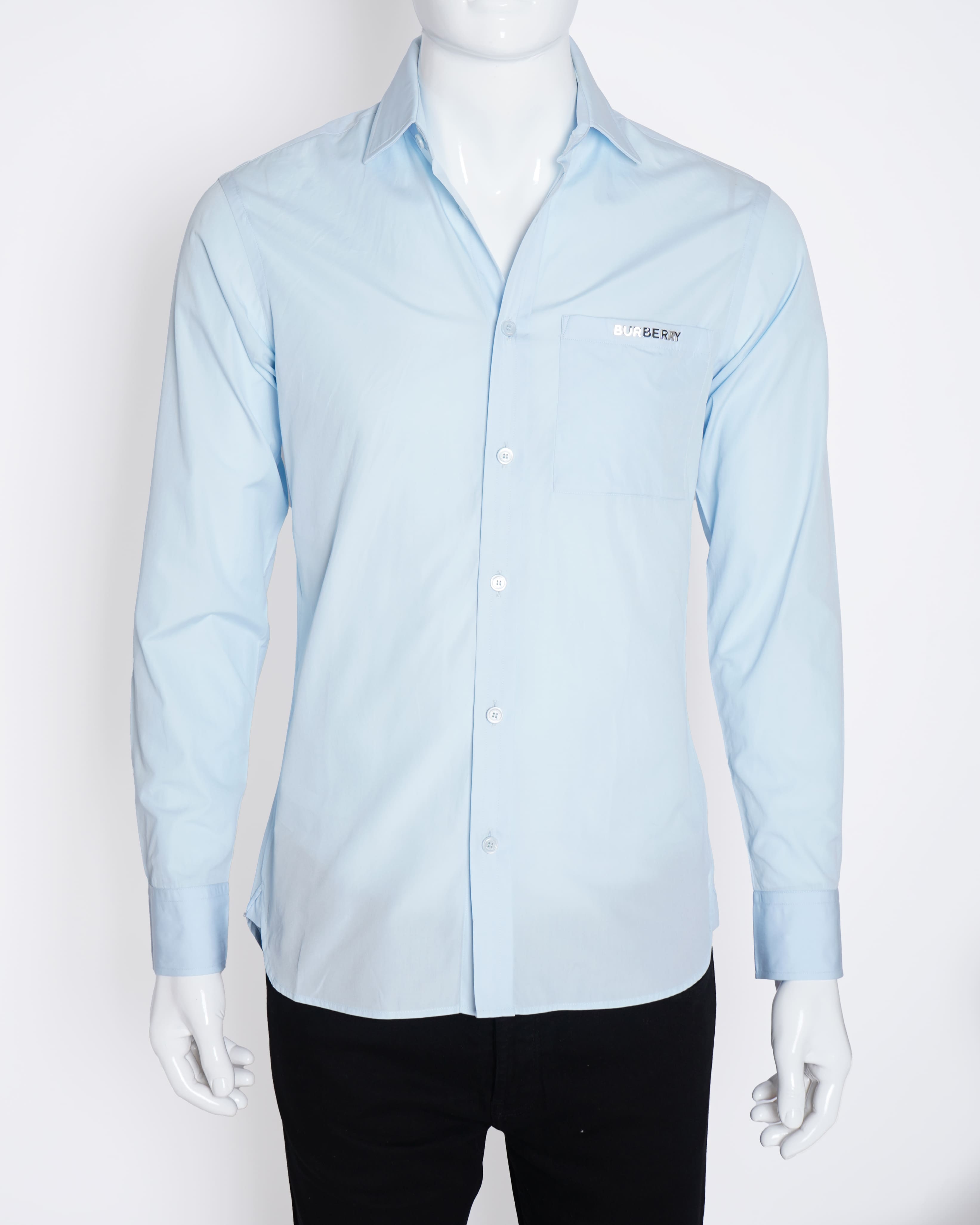 Burberry Shirt in sky blue