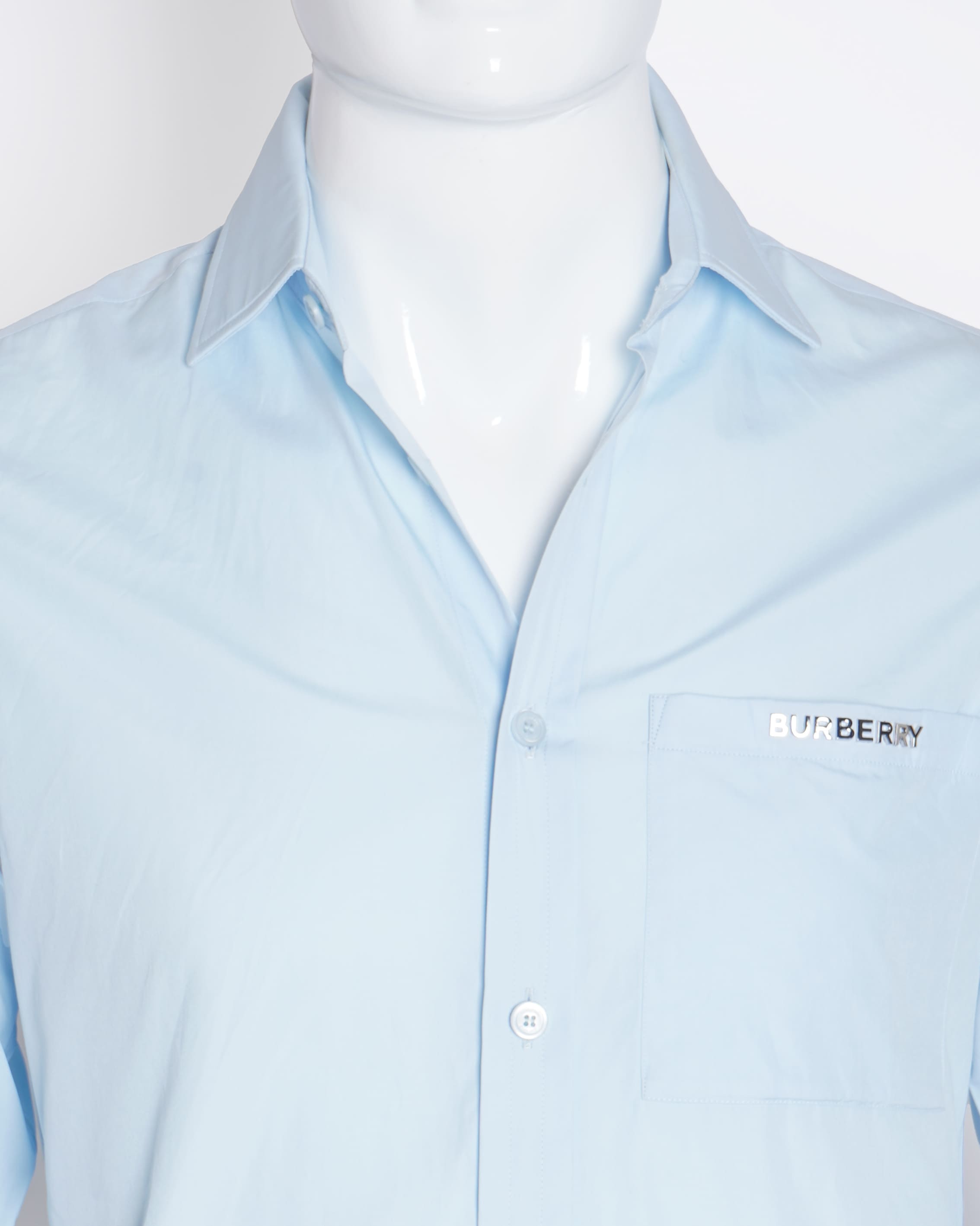 Burberry Shirt in sky blue