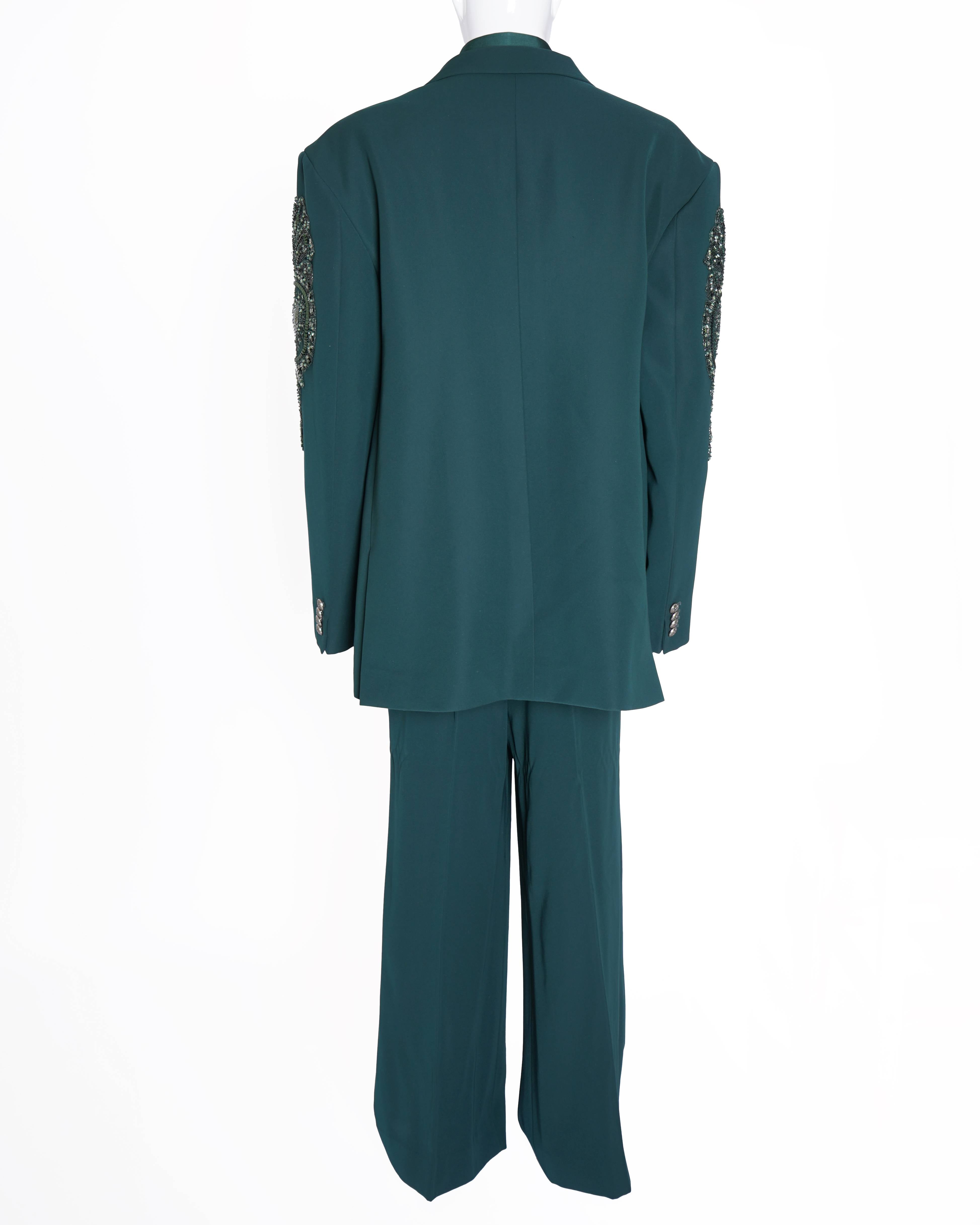 Falguni Shane Peacock Sequence blazer set of 3 (Unisex)