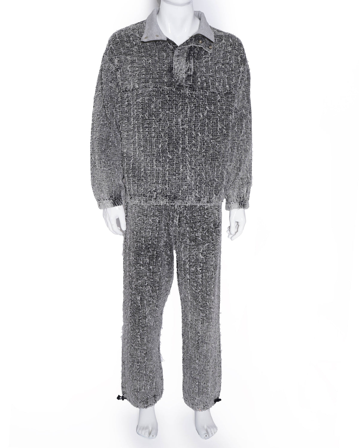 Diesel 
Grey textured denim set of 2 (Unisex)