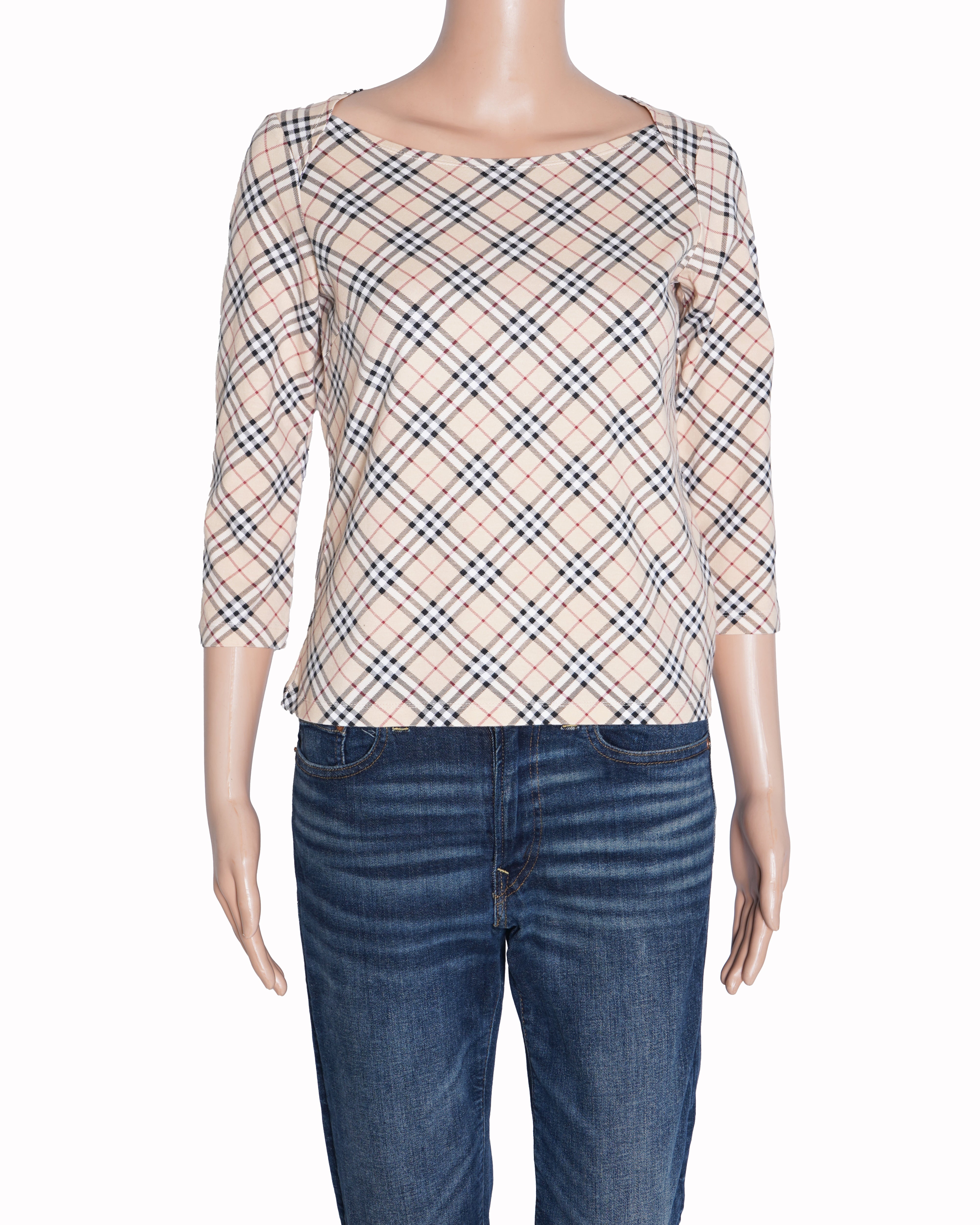 Burberry 3/4th sleeve women's top
