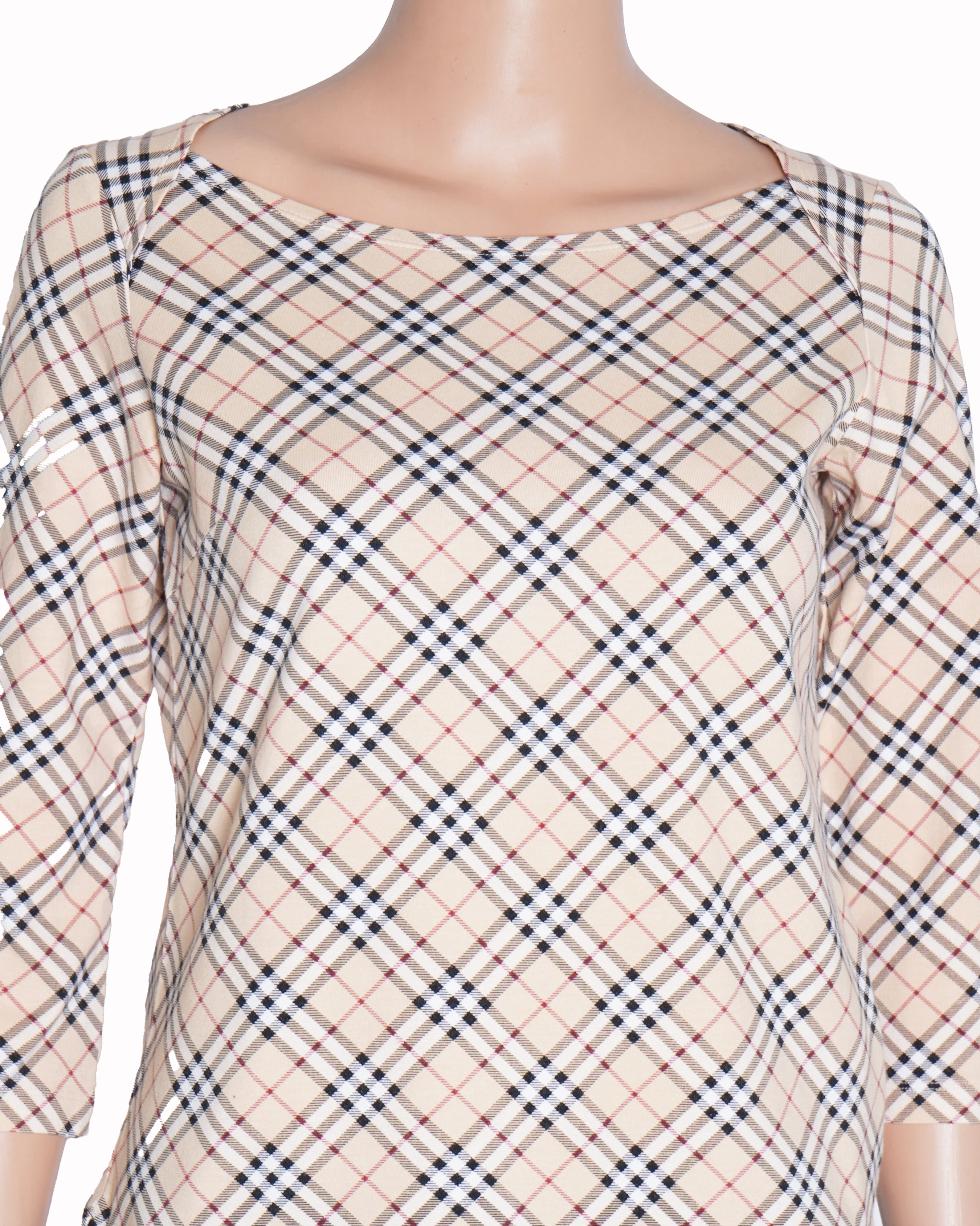 Burberry 3/4th sleeve women's top