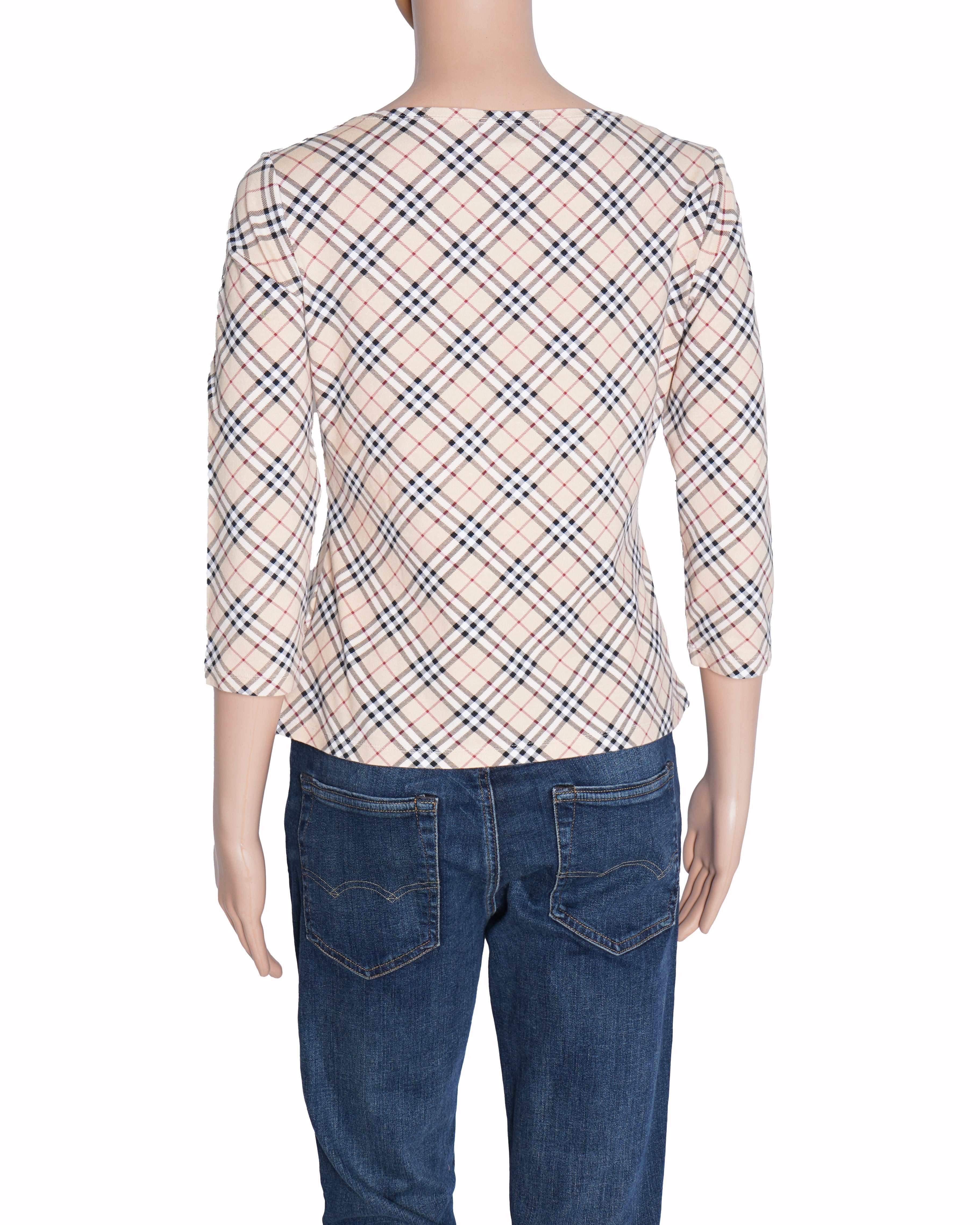 Burberry 3/4th sleeve women's top